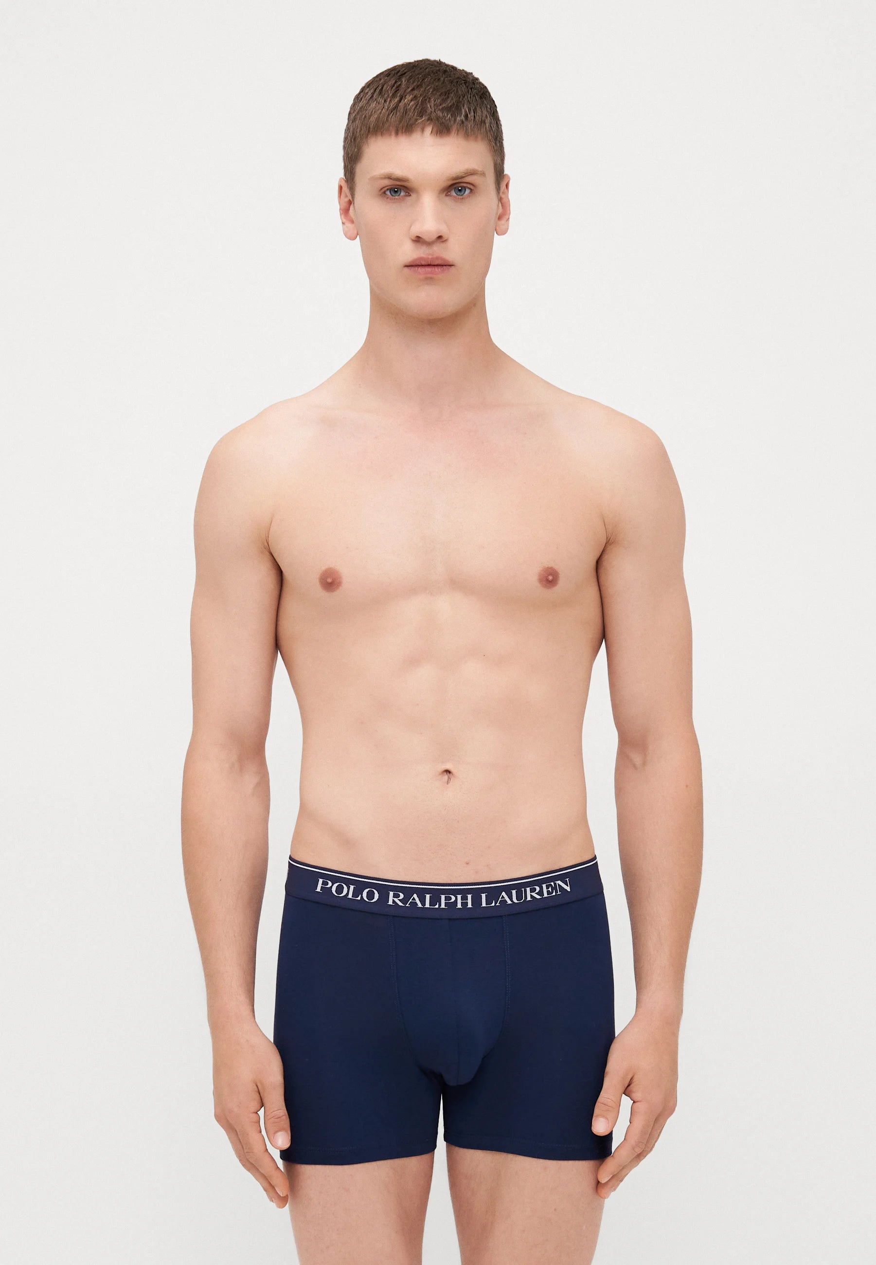 Polo Ralph Lauren bavlněné Stretch boxerky – 3 balení – Navy, Pine, Old Royal