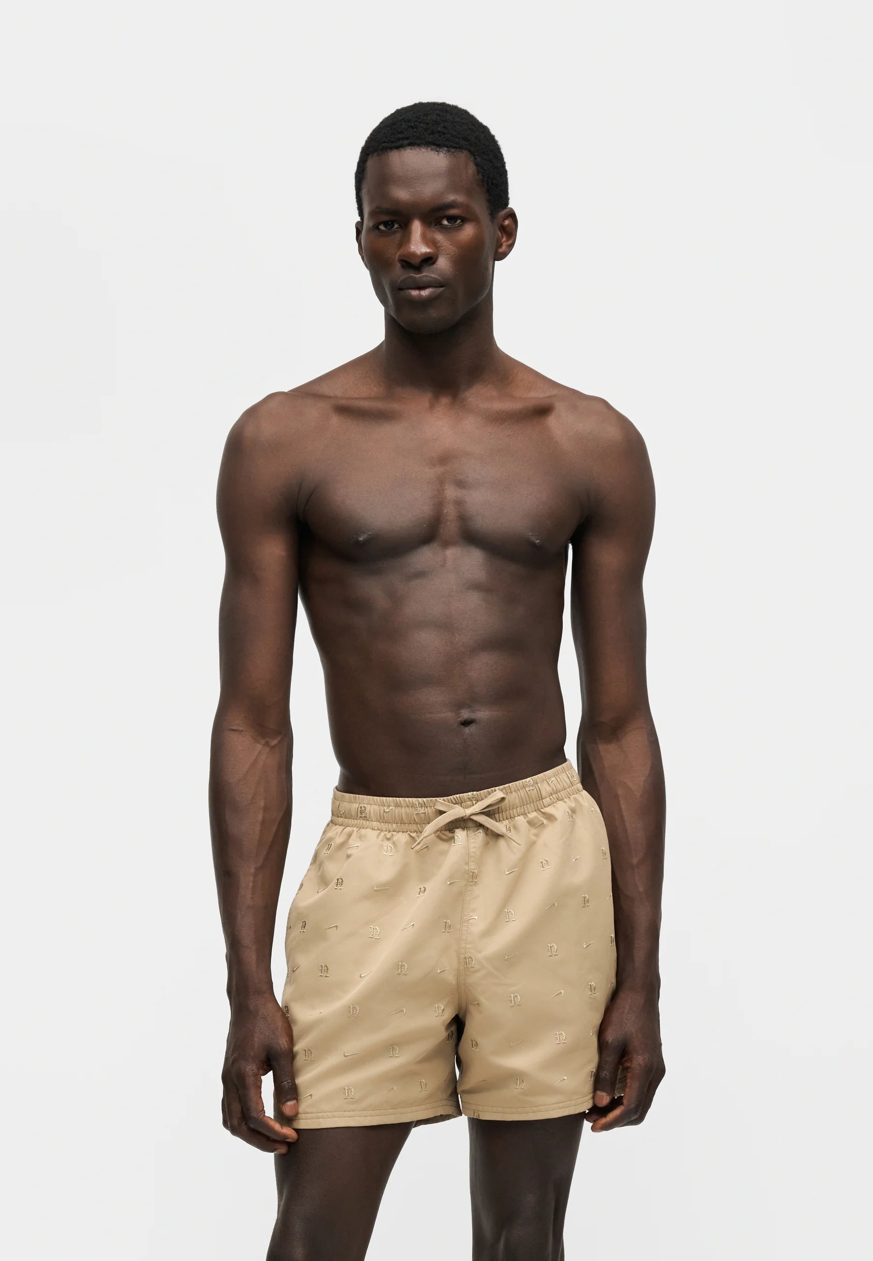 Short de bain Nike Swim Breaker Lux Letter Volley – Beige Parachute