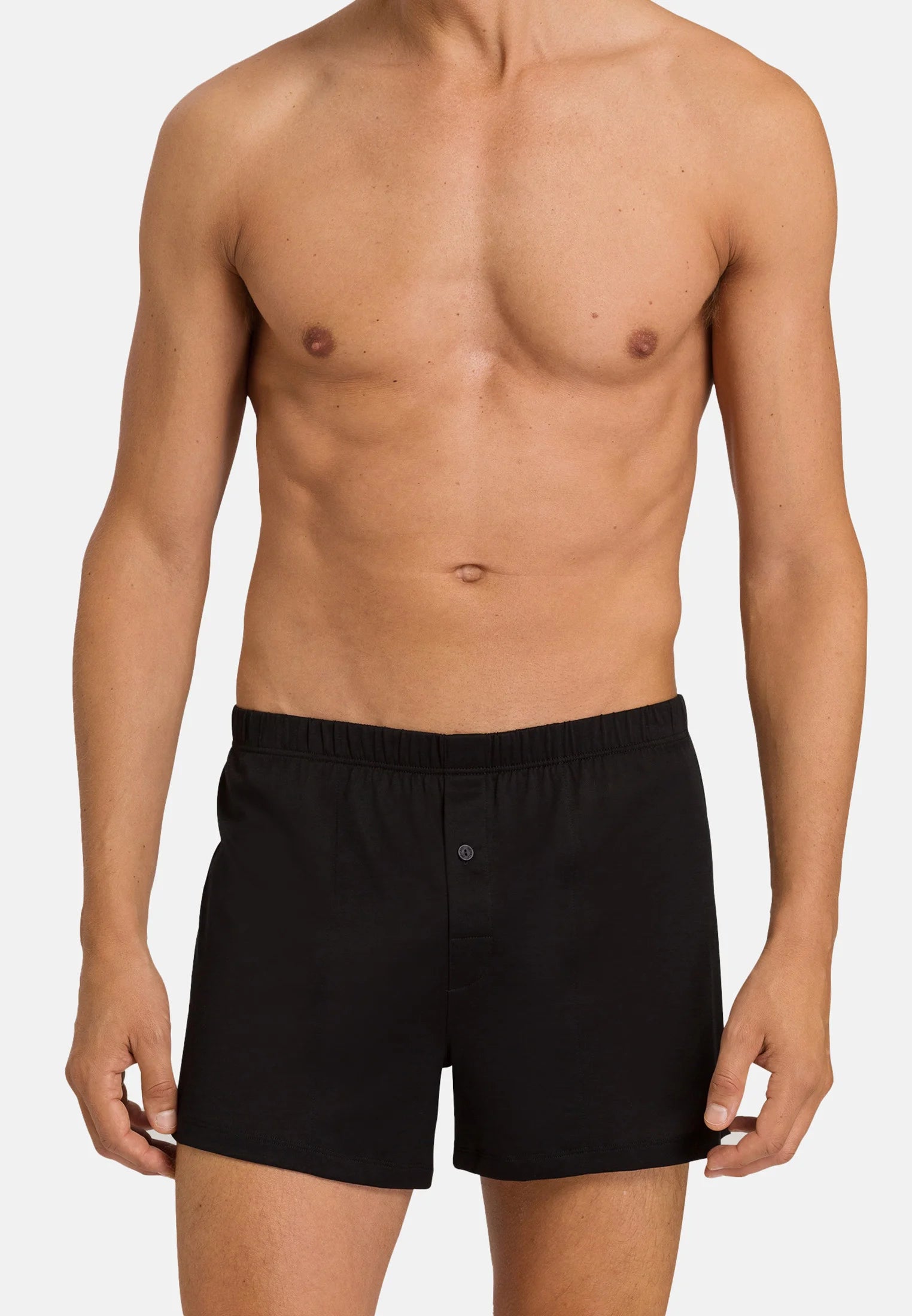 HANRO SPORTY Boxer Shorts – Black