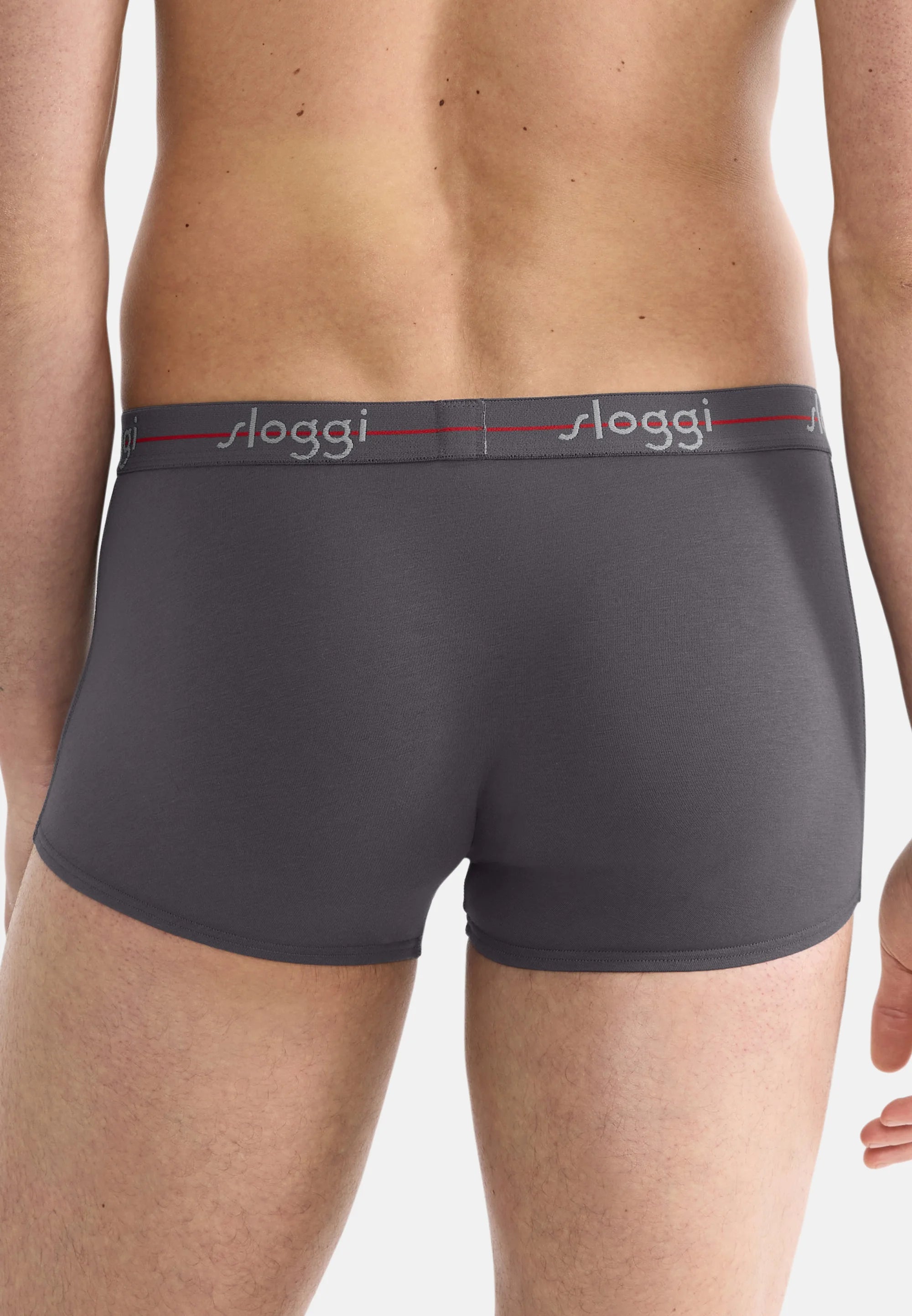 Lot de 4 caleçons Sloggi – Gris pierre graphite