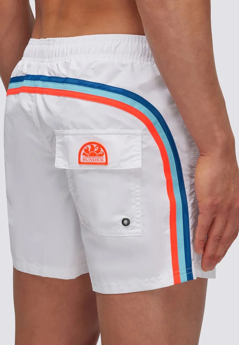 Short de bain SUNDEK – Blanc