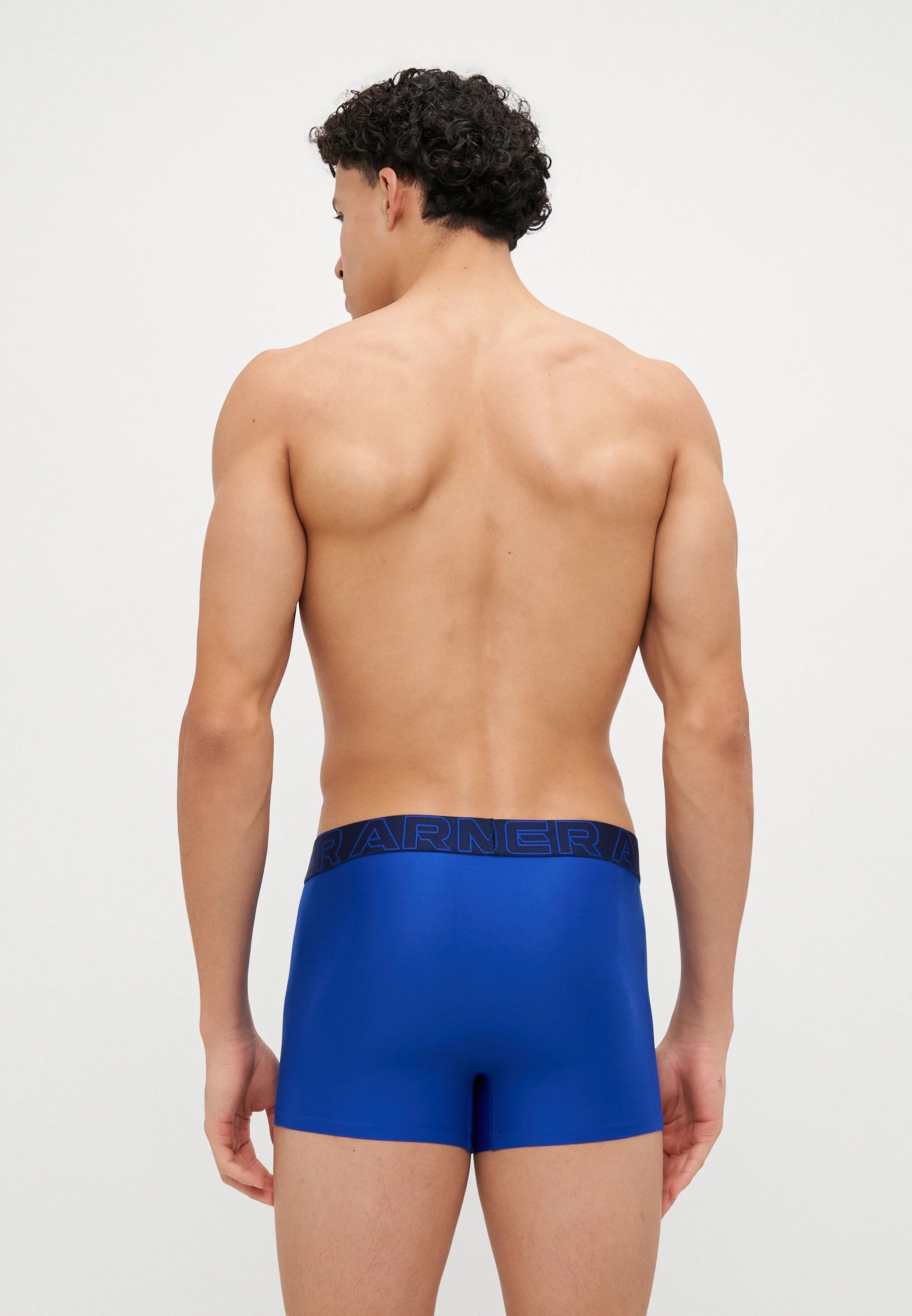 Under Armour Performance Tech Trunks – 3 Pack – Royal, Steel Heather, Midnight Navy