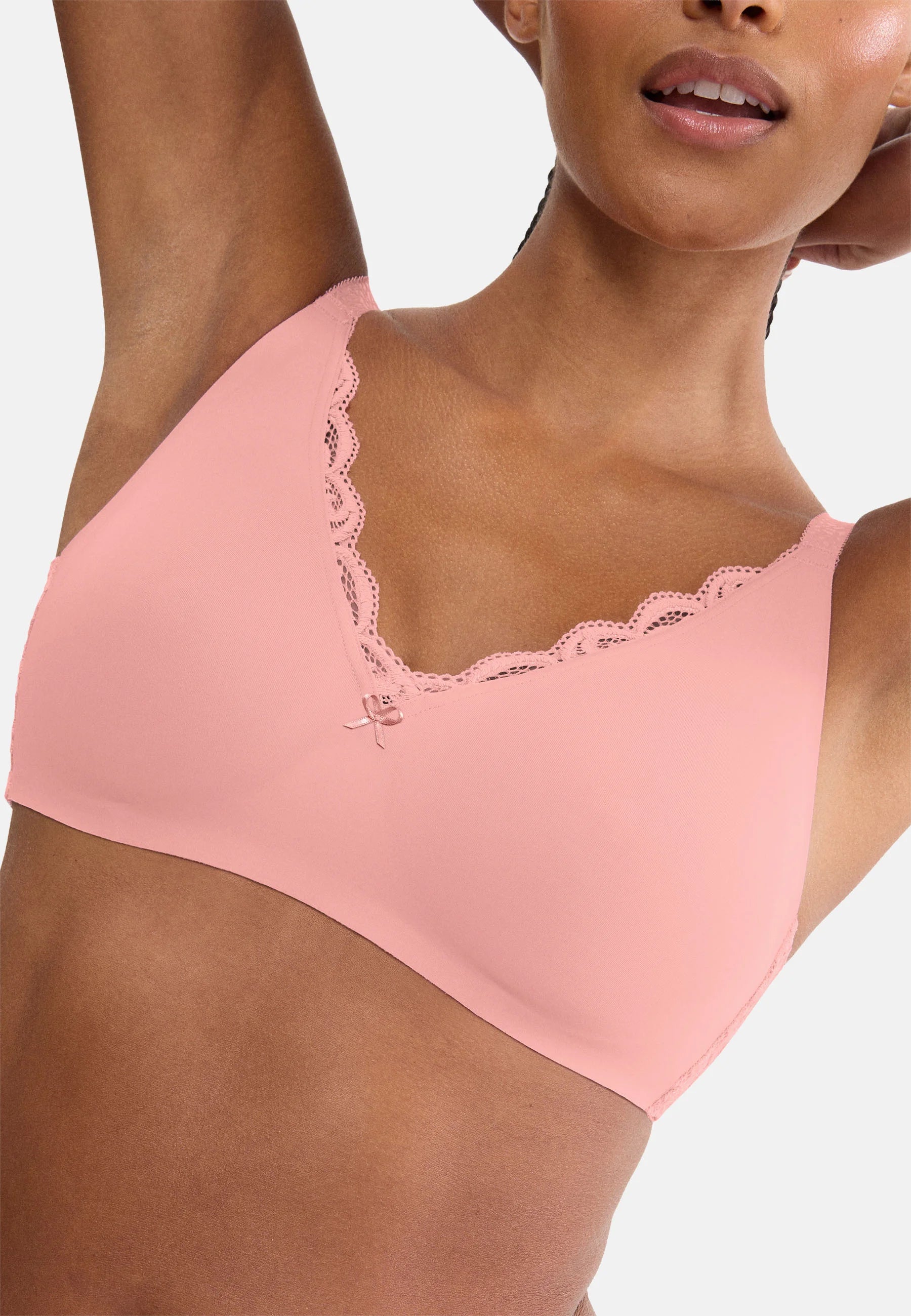 Triumph Amourette N01 T-Shirt-BH – Kirschrose