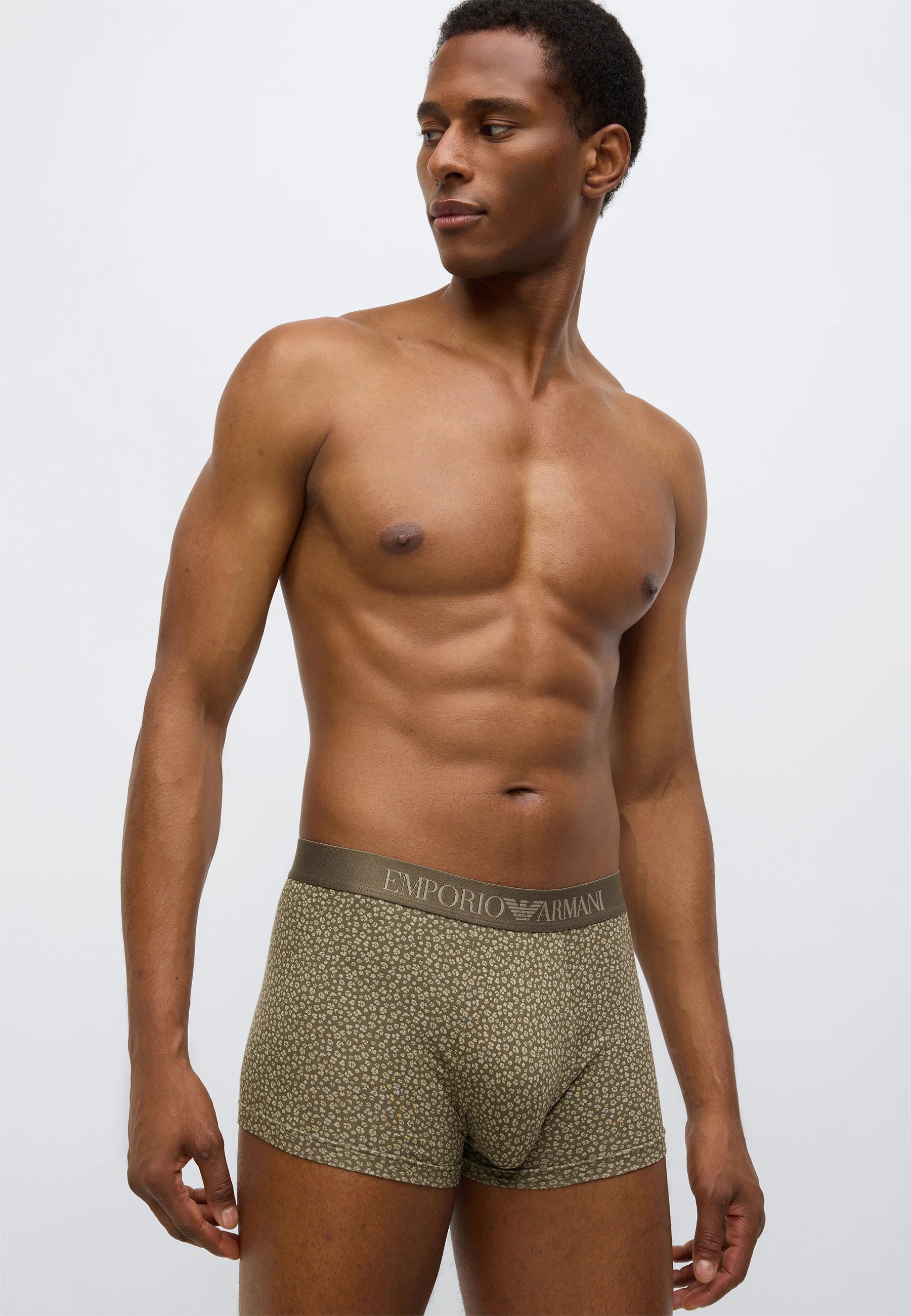 Lot de 2 boxers Emporio Armani PATTERN MIX - Vert