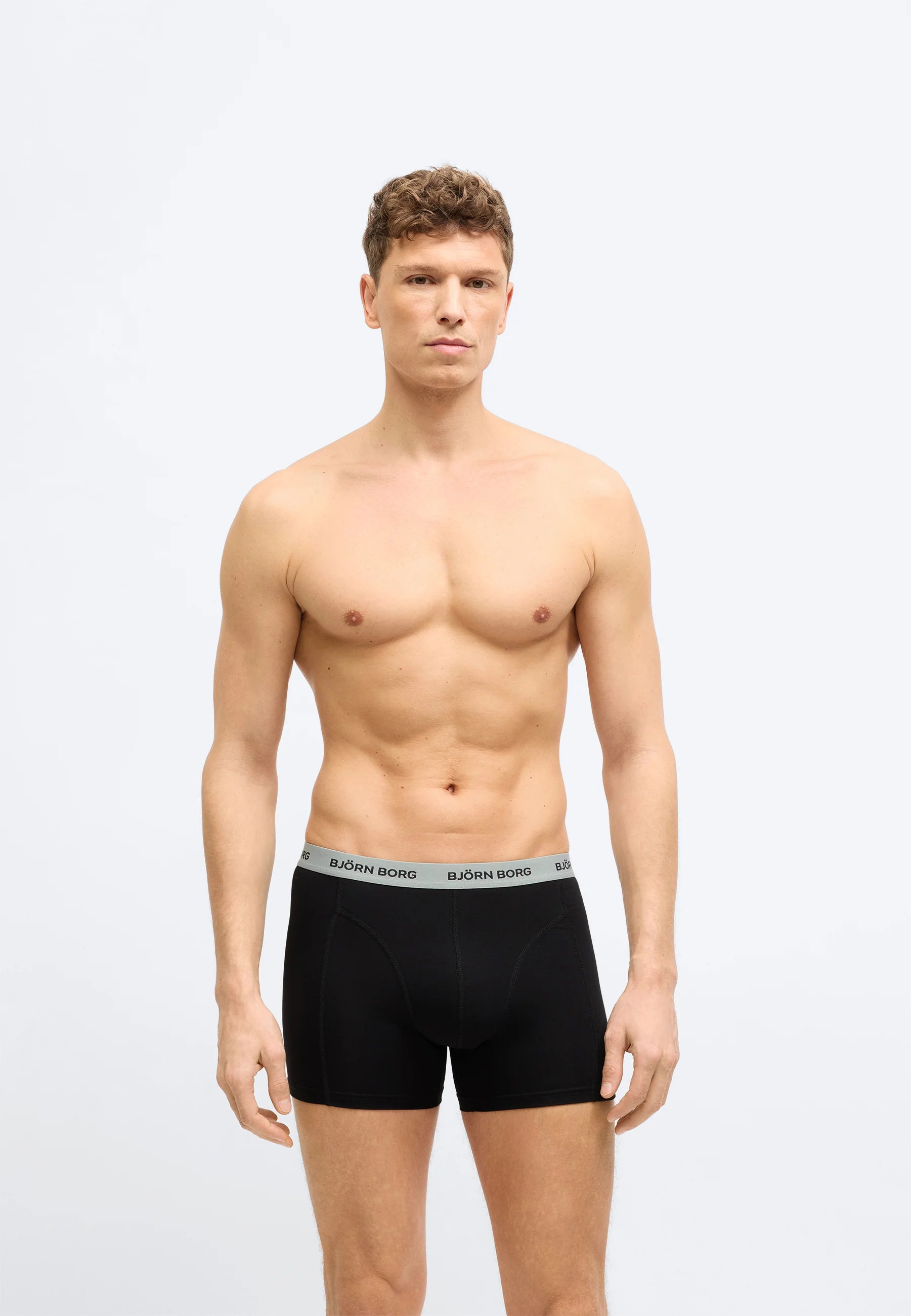 Björn Borg Stretch 5 Pack Trunks – Black