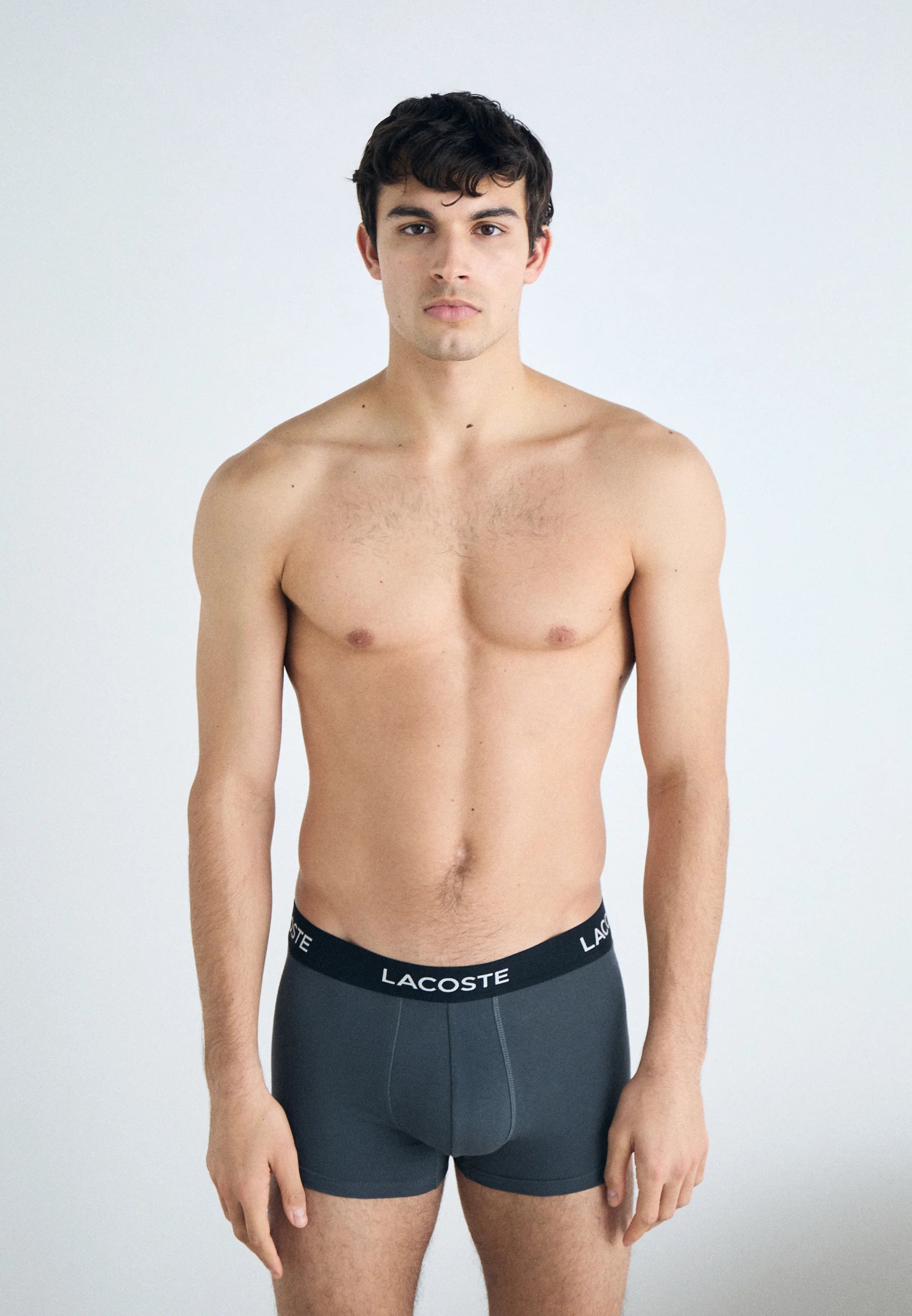 Stretch Trunks Lacoste 5 Pack – šedá, černá