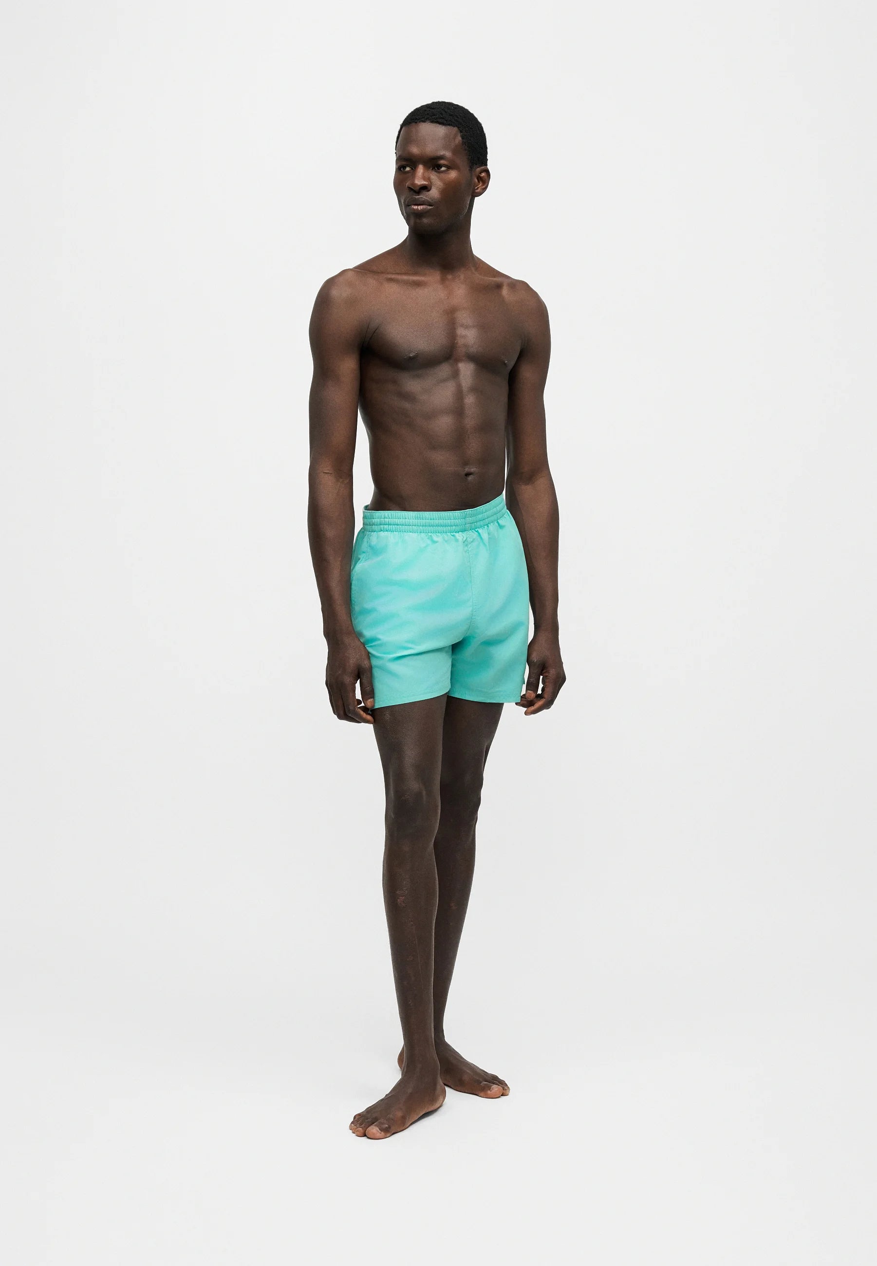 Nike Swim Breaker Essential Volley Swimming Shorts – Light Blue