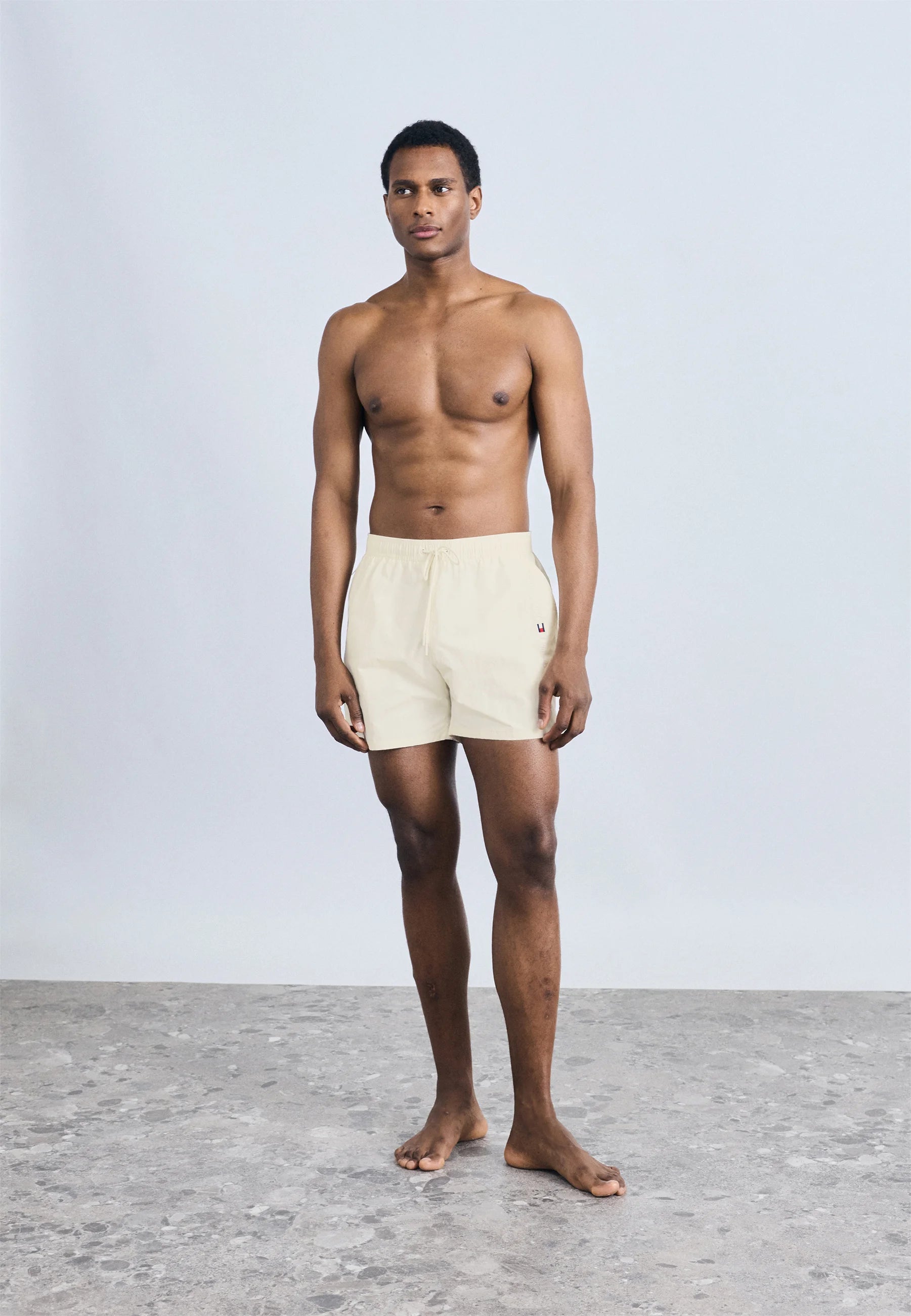 Tommy Hilfiger Badeshorts – Elfenbeinblütenblatt