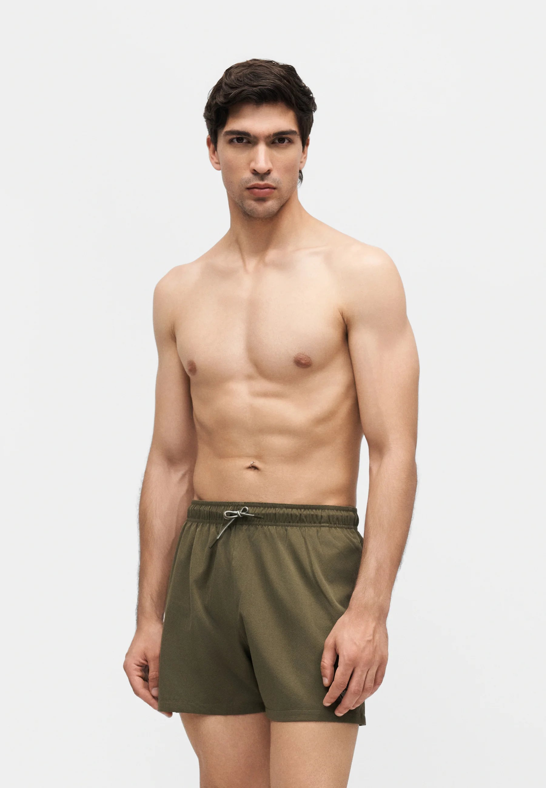 Pantaloncini da bagno Emporio Armani EA7 – Oliva