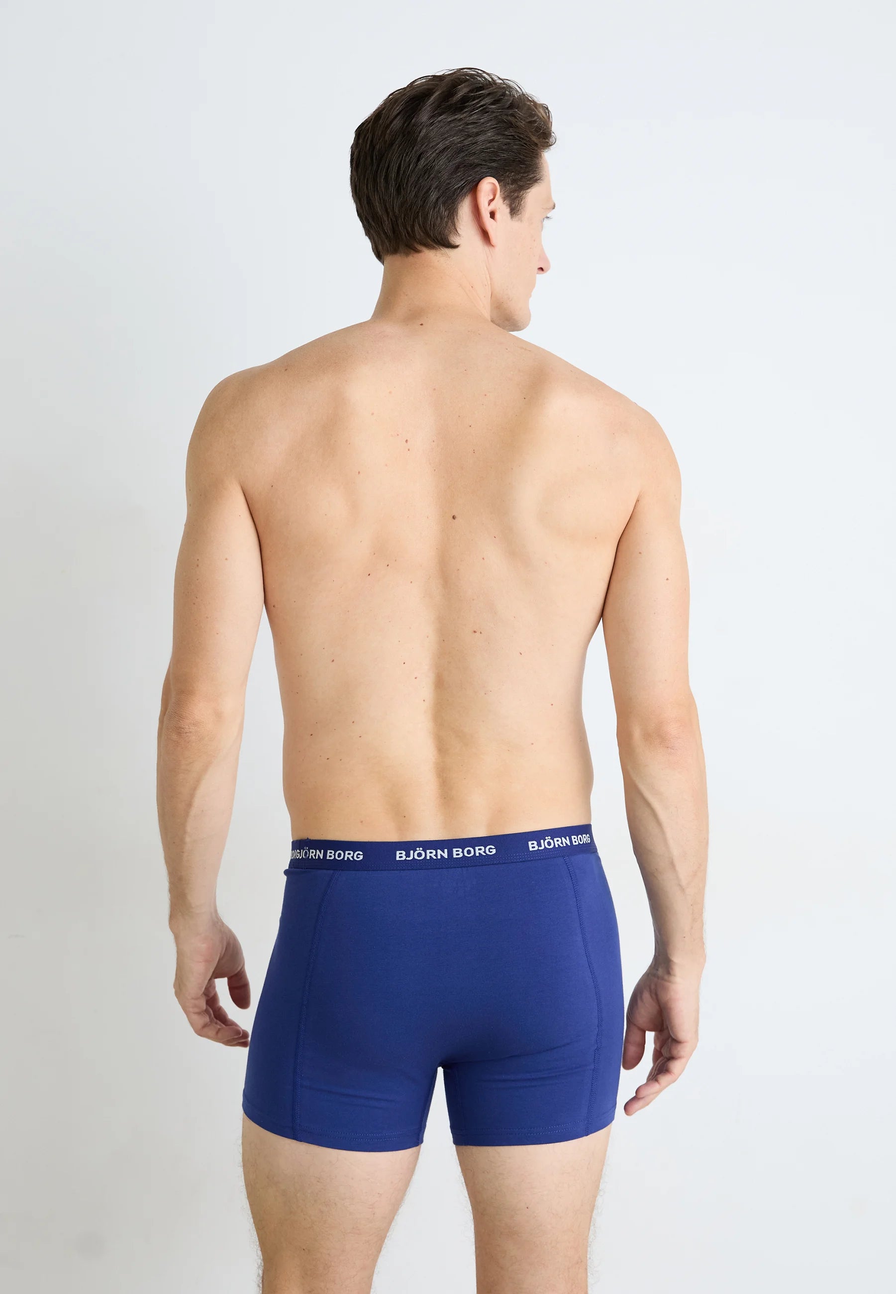 Björn Borg Stretch Boxer 5 Pack – Boxer Briefs – Black, Blue, Grey