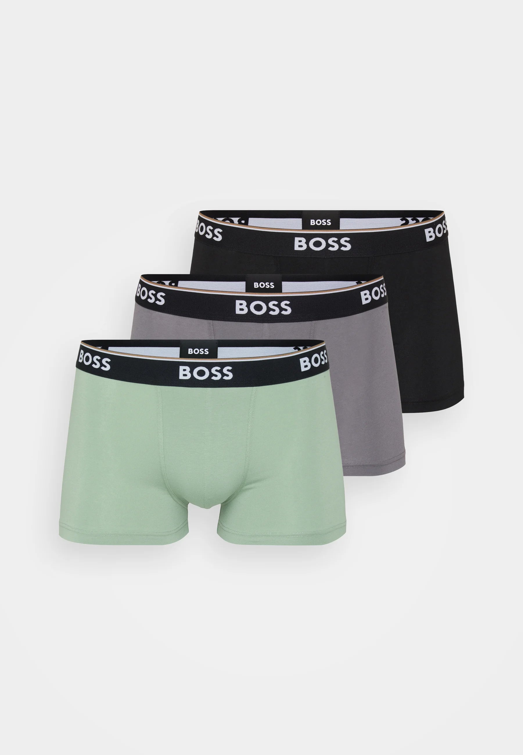 BOSS Power 3 Pack – kufry – světle zelená, šedá, černá