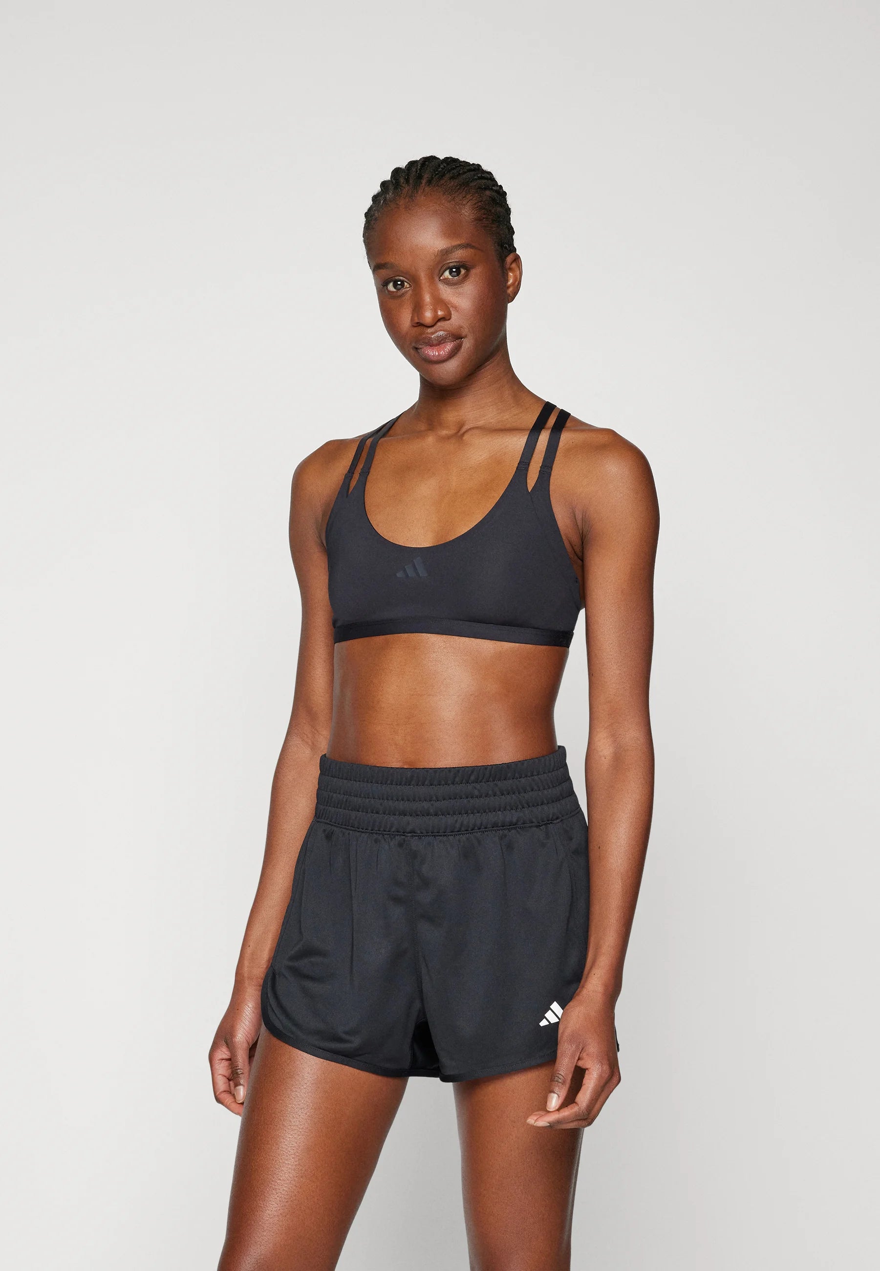 Adidas Performance Aeroimpact Luxe Light Support Sports Bra – Black