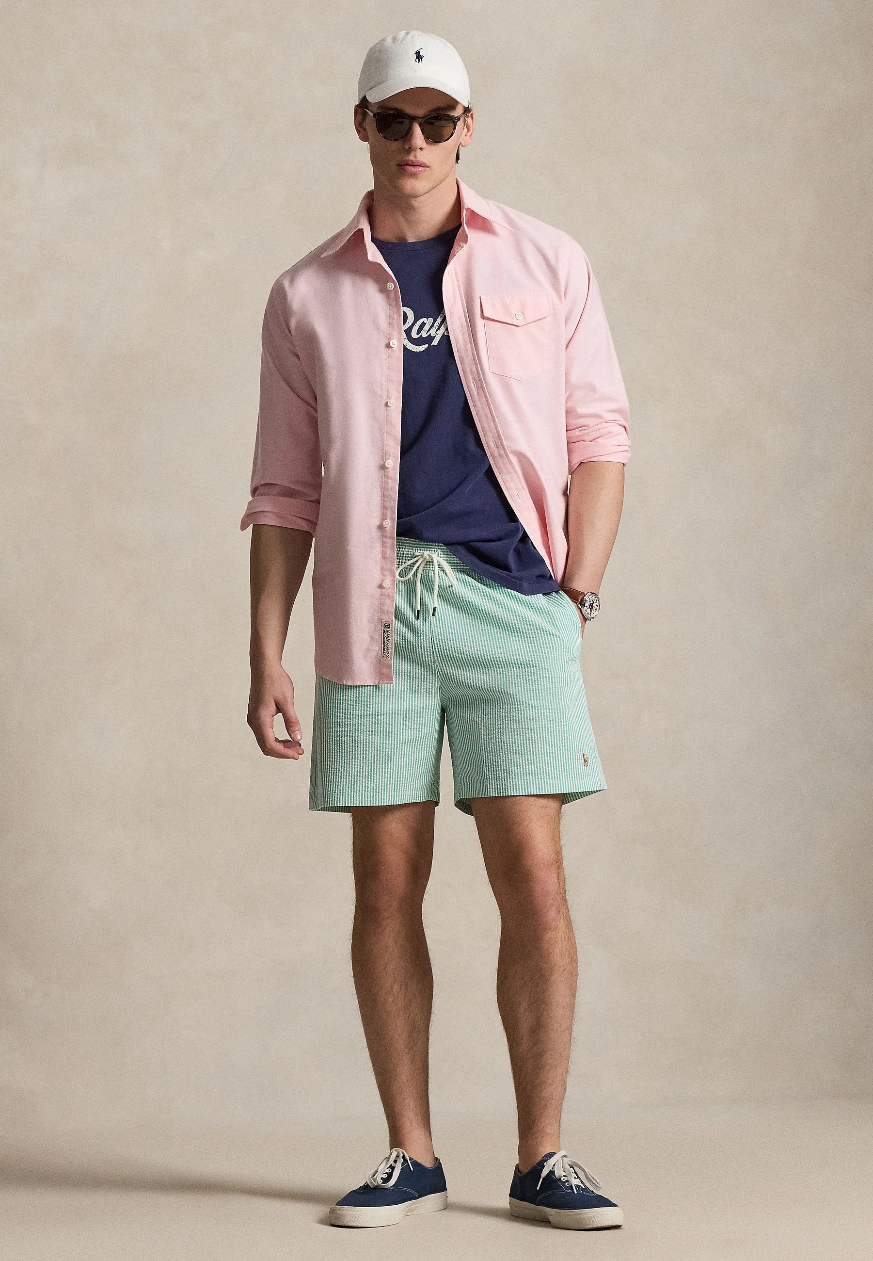 Short de bain Polo Ralph Lauren Key West Green Traveller – Vert