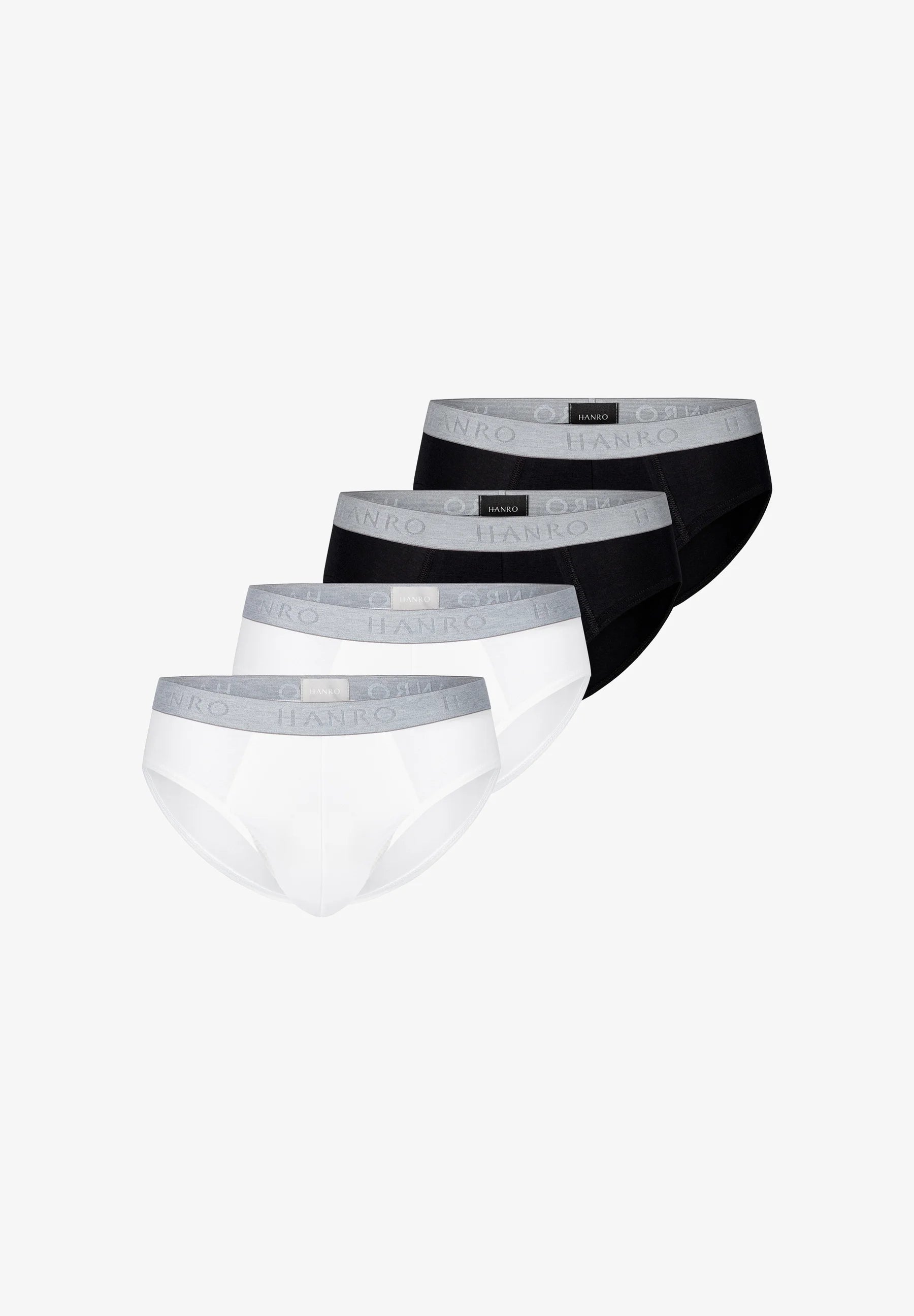 HANRO 2 Pack Briefs – White, Black
