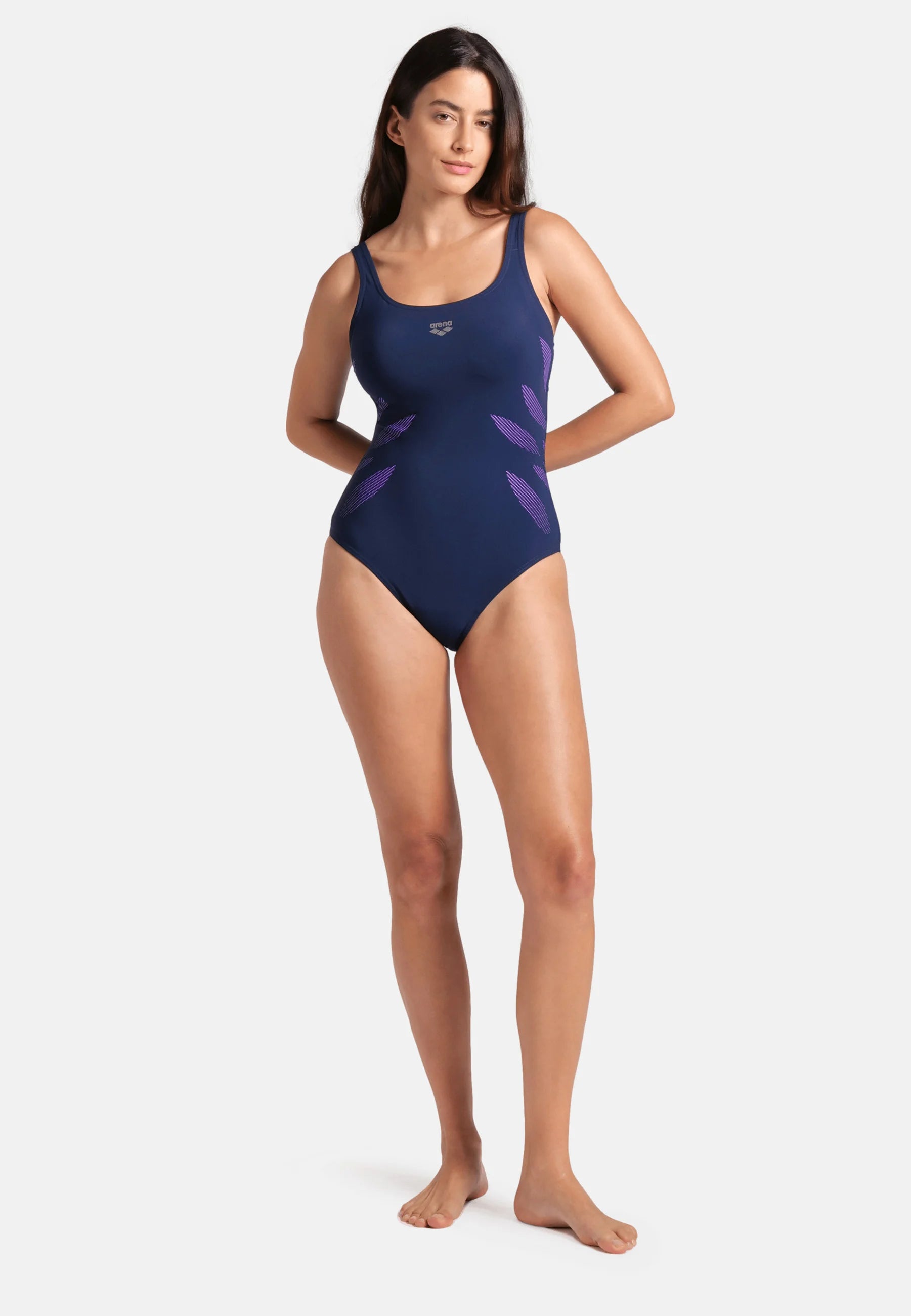 Arena Shapewear Milena B-Cup One-Piece Swimsuit – Navy