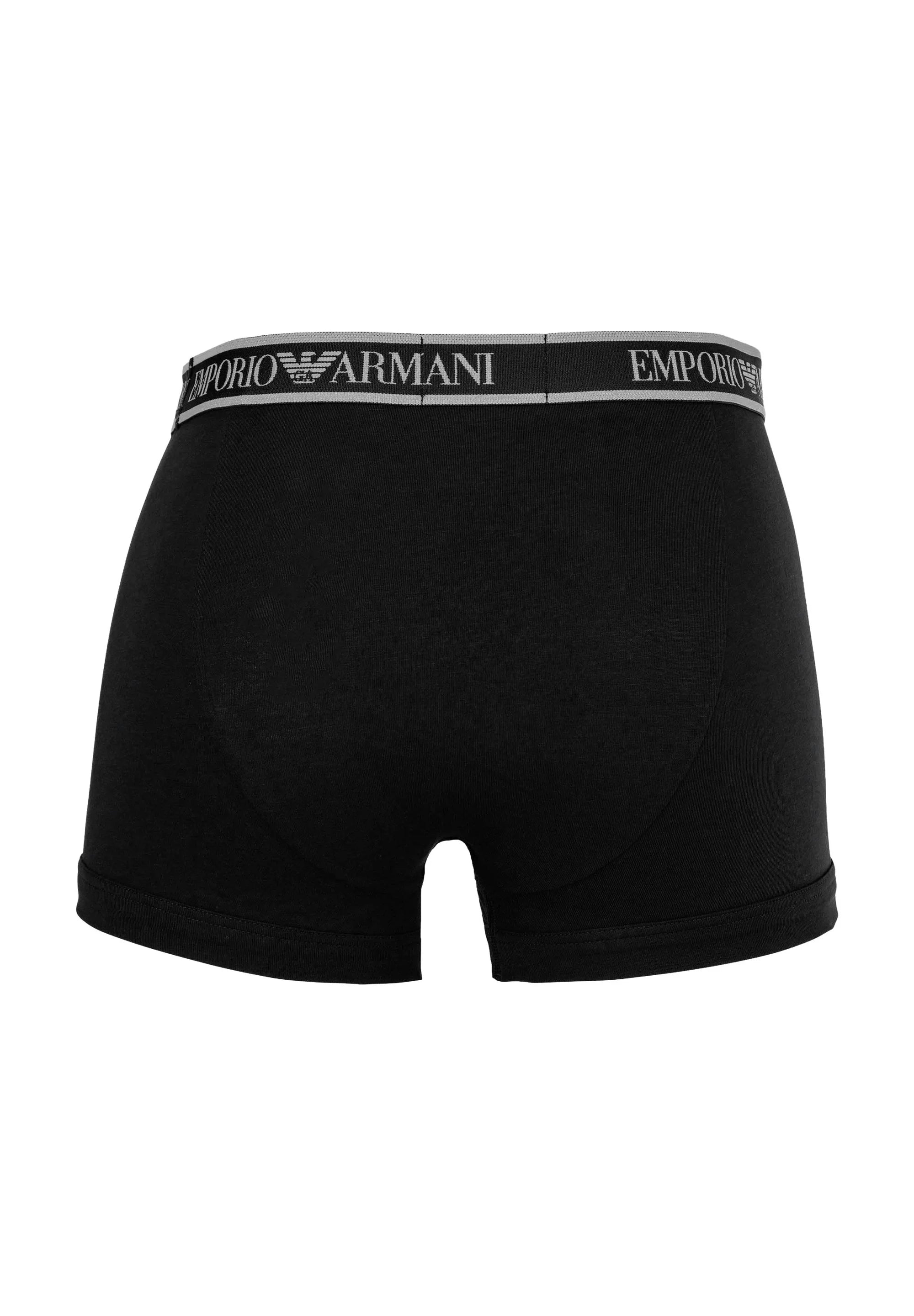 Kufry Emporio Armani CORE Logoband 3 Pack – černá, ocel, šedá