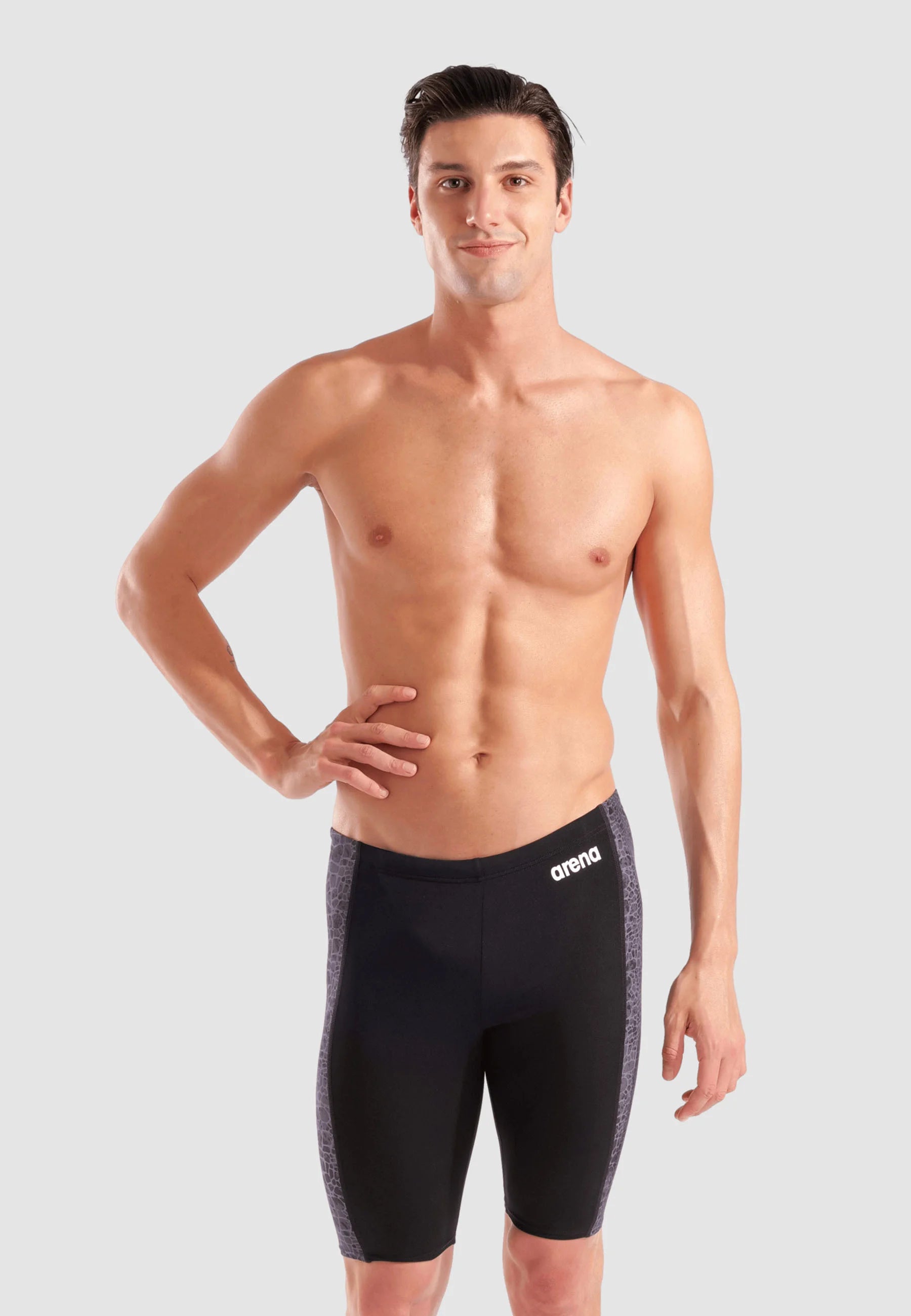 Arena Jammer in pelle di serpente – Nero