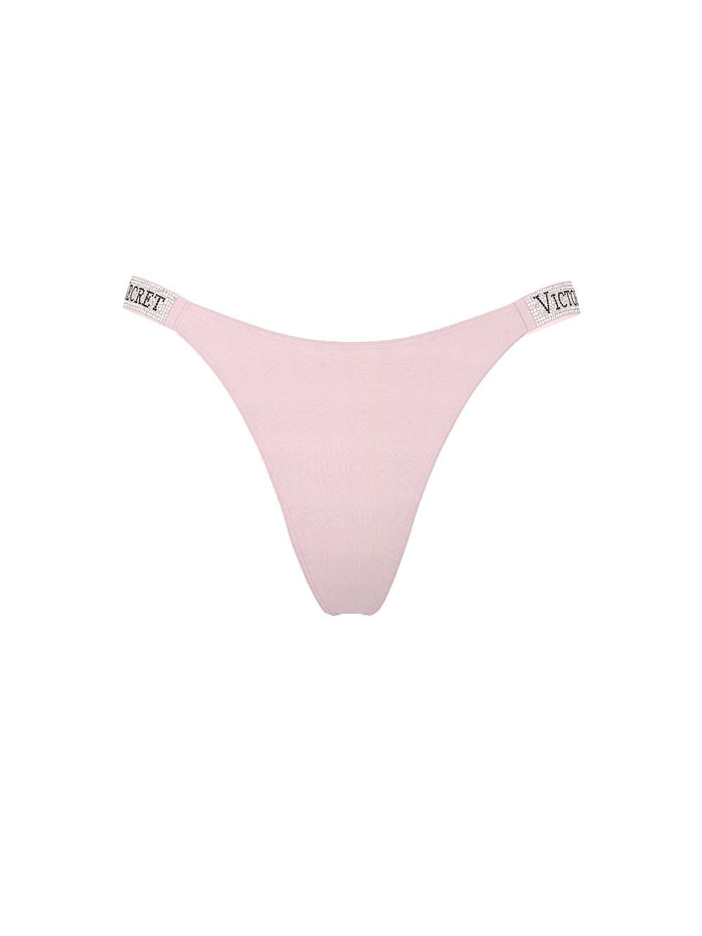 Victoria's Secret - String à bretelles brillantes - Rose ange