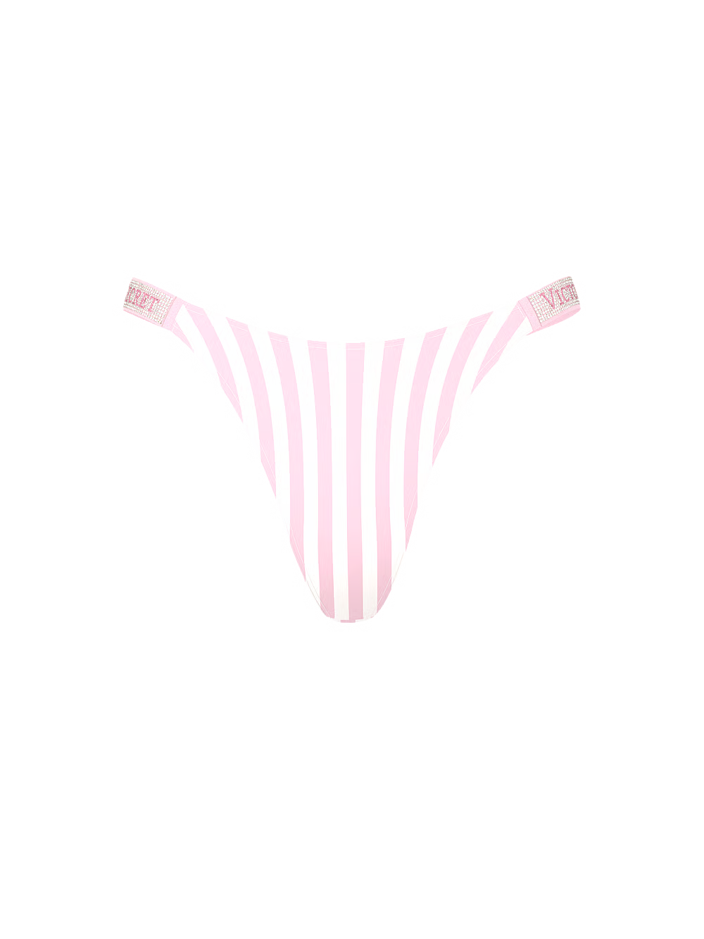 Majtki Victoria’s Secret Shine Strap Thong – Pretty Blossom Stripes