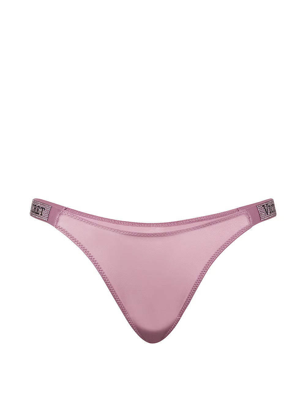 Victoria's Secret - String à bretelles brillantes - Dusk Rose