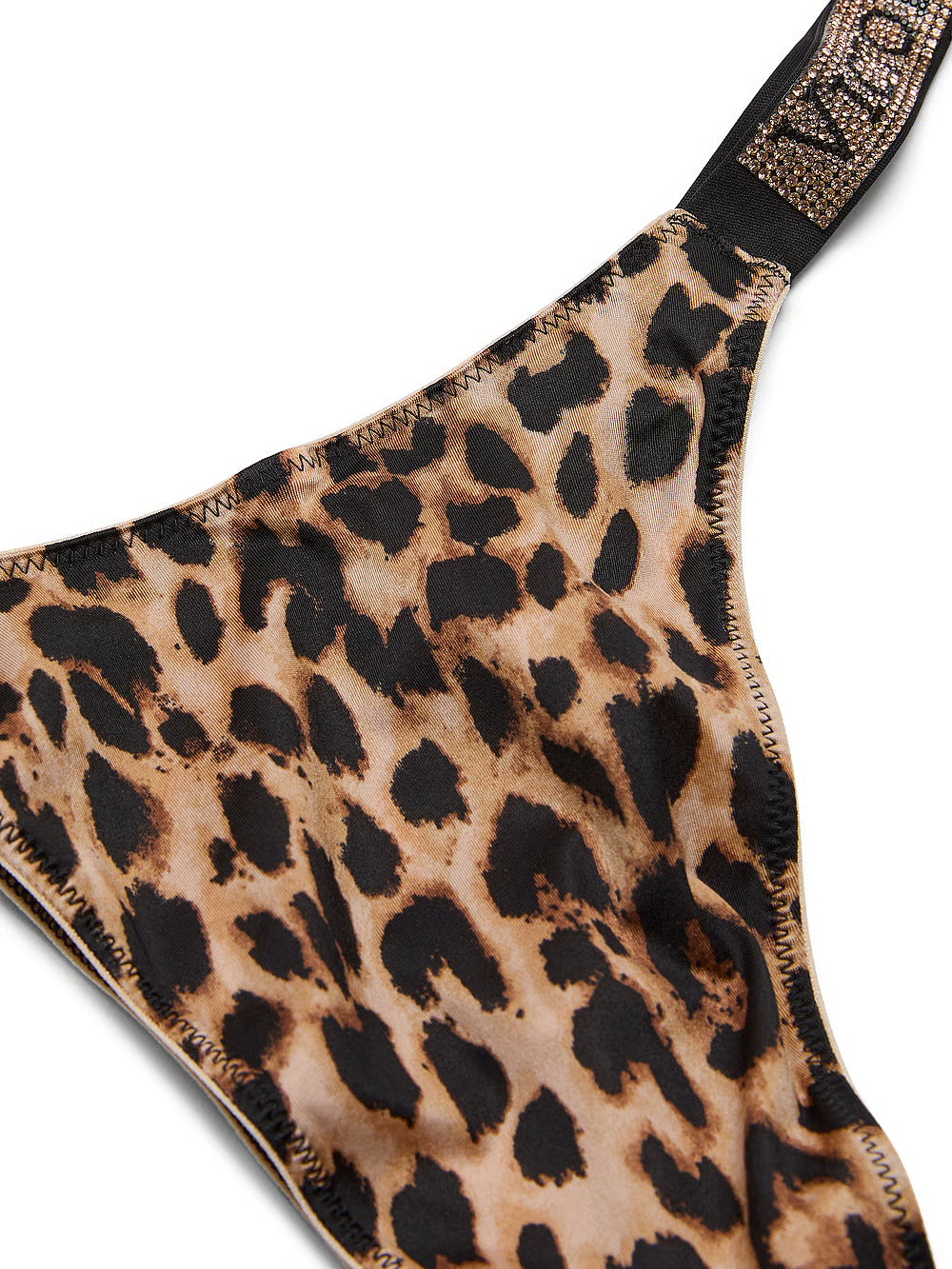 Victoria’s Secret Very Sexy Shine Strap Brasilianisches Höschen – Leopard