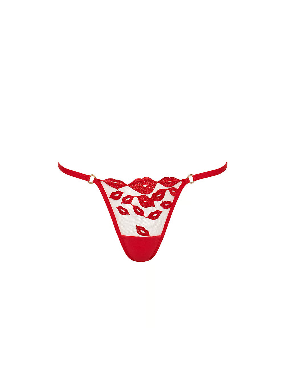 Victoria’s Secret Bluebella Marian Thong Panty – Tomato Red