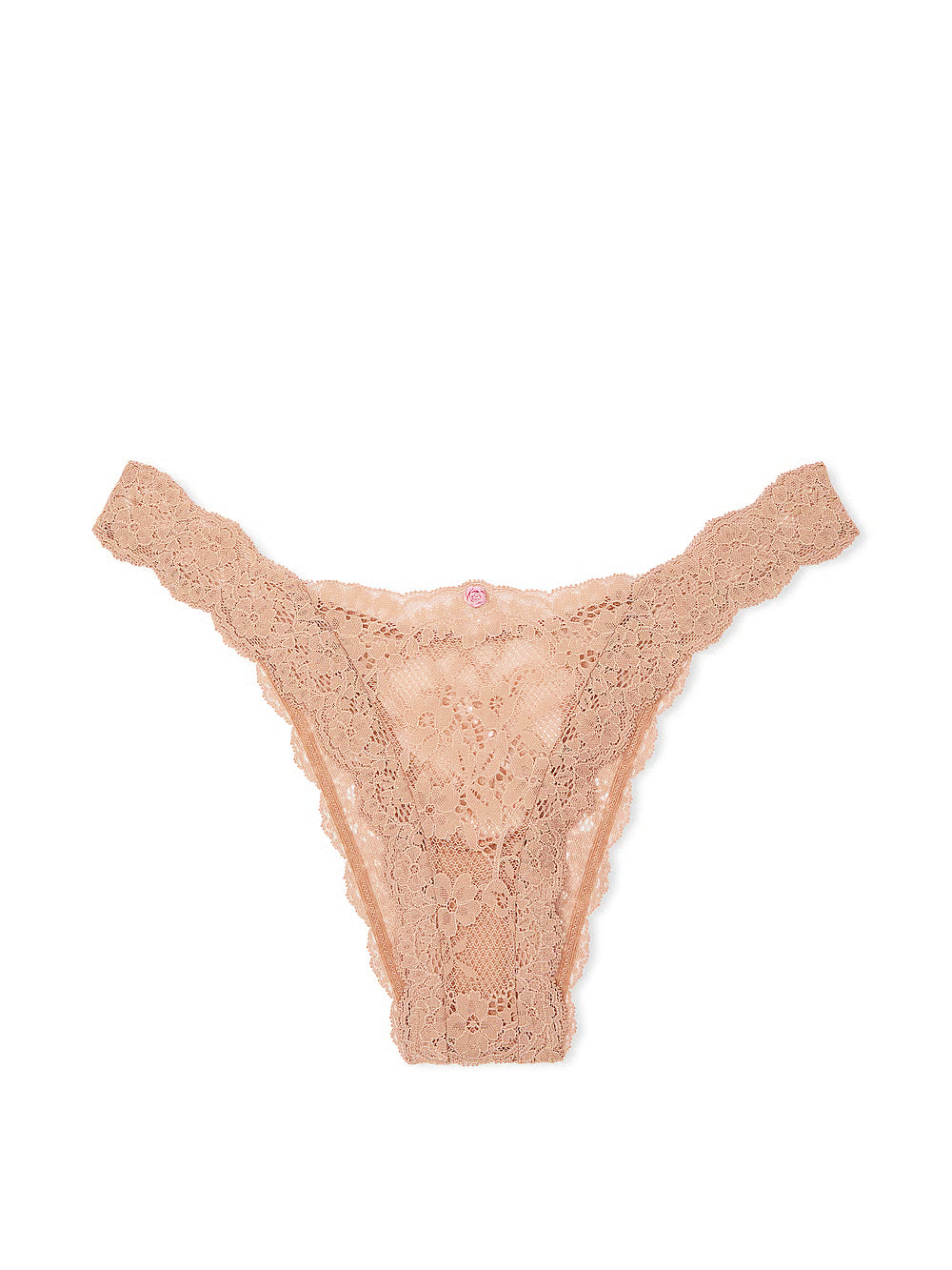 Victoria’s Secret Dream Angels Lace Brazilian Panty – Praline