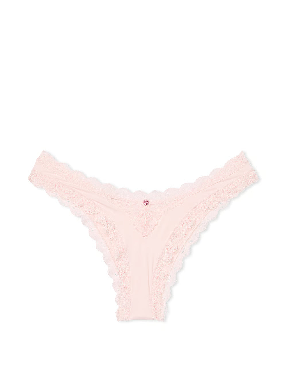 Mutandine brasiliane con bordi in pizzo Dream Angels di Victoria's Secret - Rosa purissimo