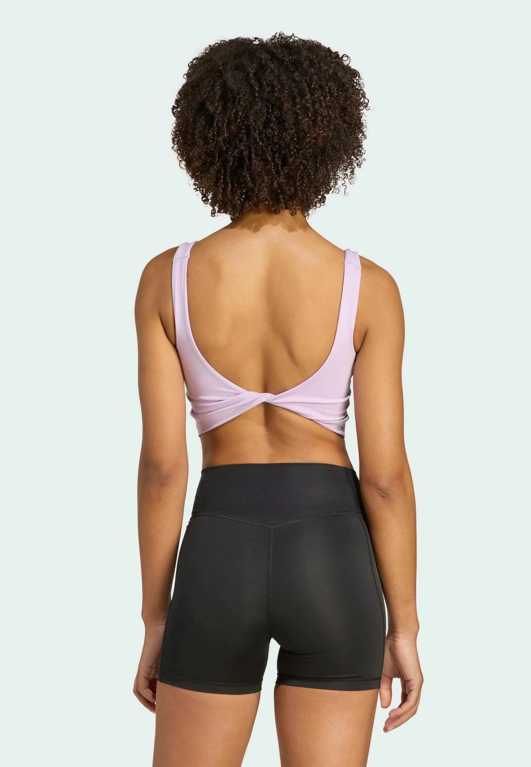 Soutien-gorge de sport Adidas Performance PWR Tank Light Support – Prune poudre