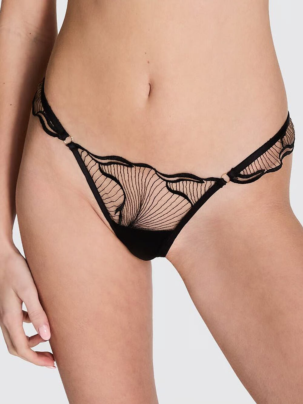 String Victoria's Secret Bluebella Marabel - Noir
