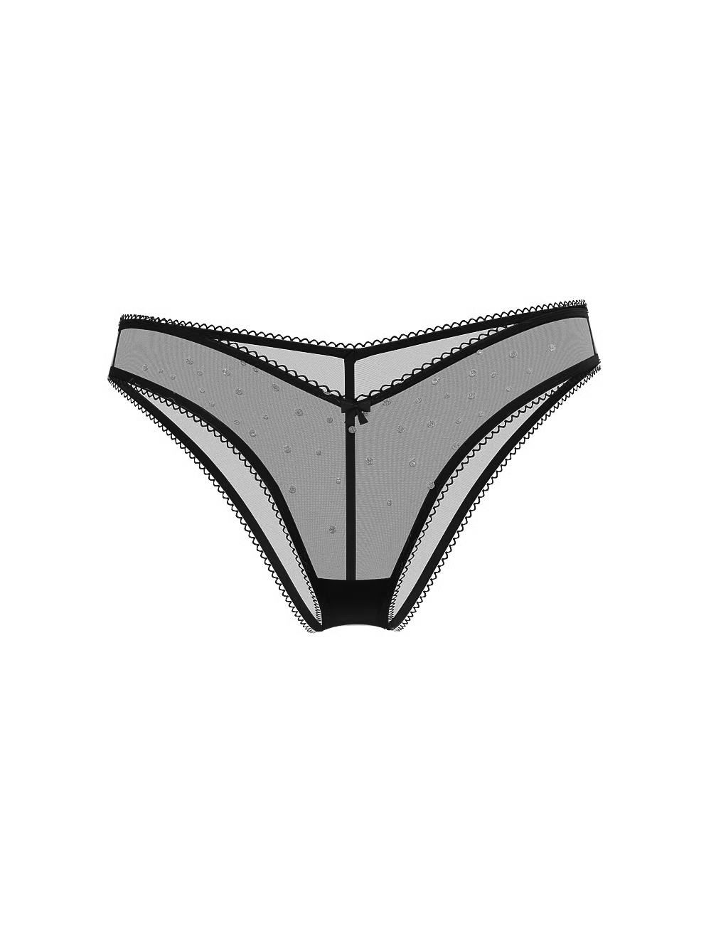 Victoria’s Secret Dream Angels Crystal Shimmer Brasilianisches Höschen – Schwarz
