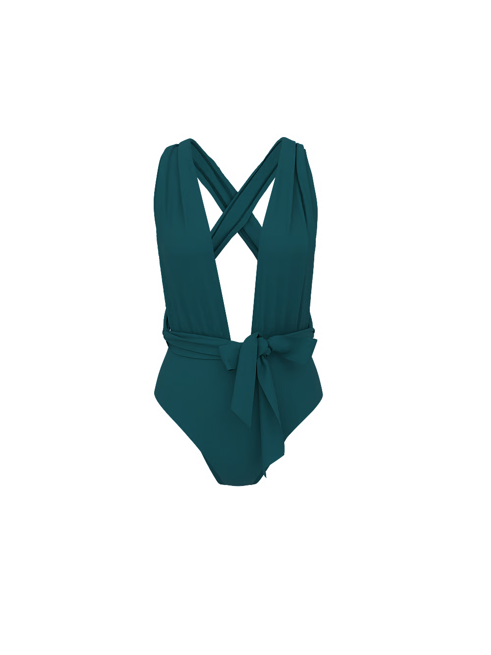 Einteiliger Multiway-Badeanzug von Victoria’s Secret – Papageienblau