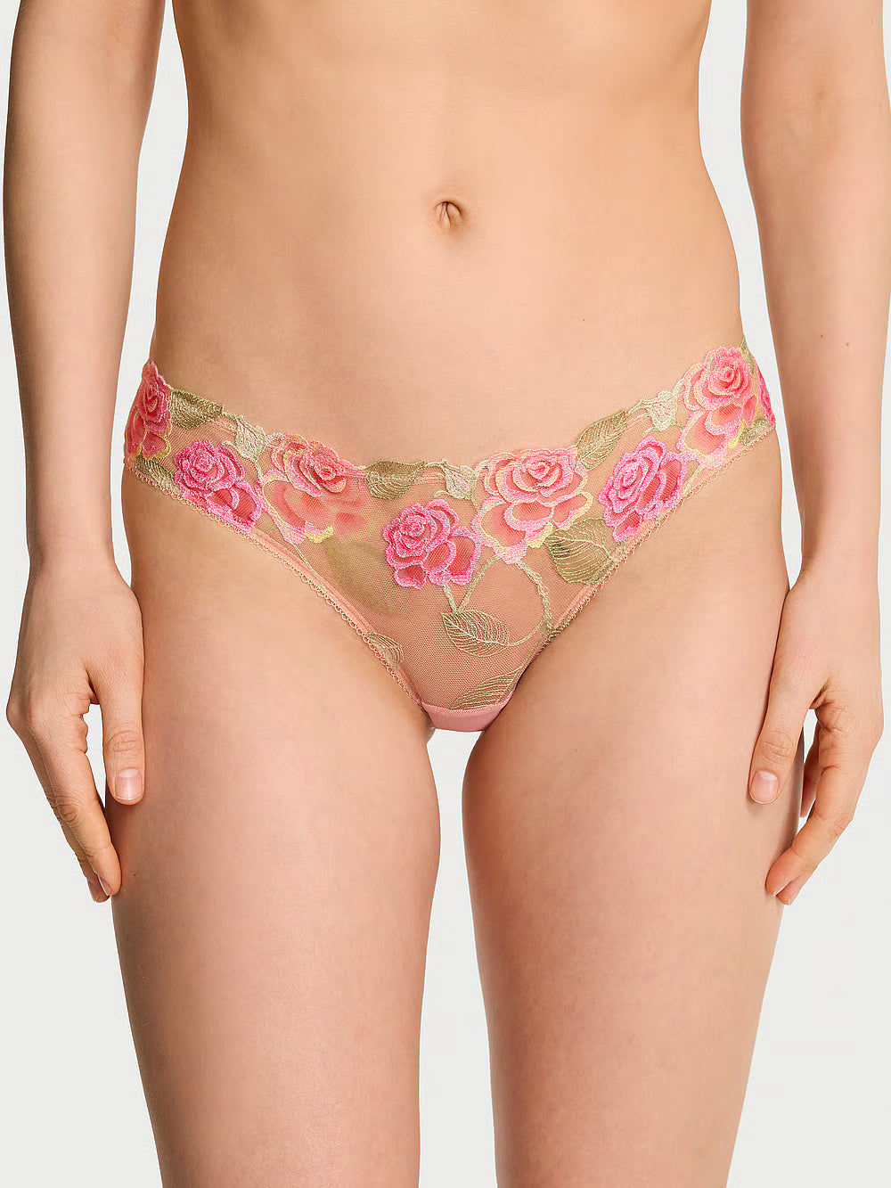 Mutandine brasiliane con ricamo Sweet Melody di Victoria's Secret Dream Angels – Ricamo Melody