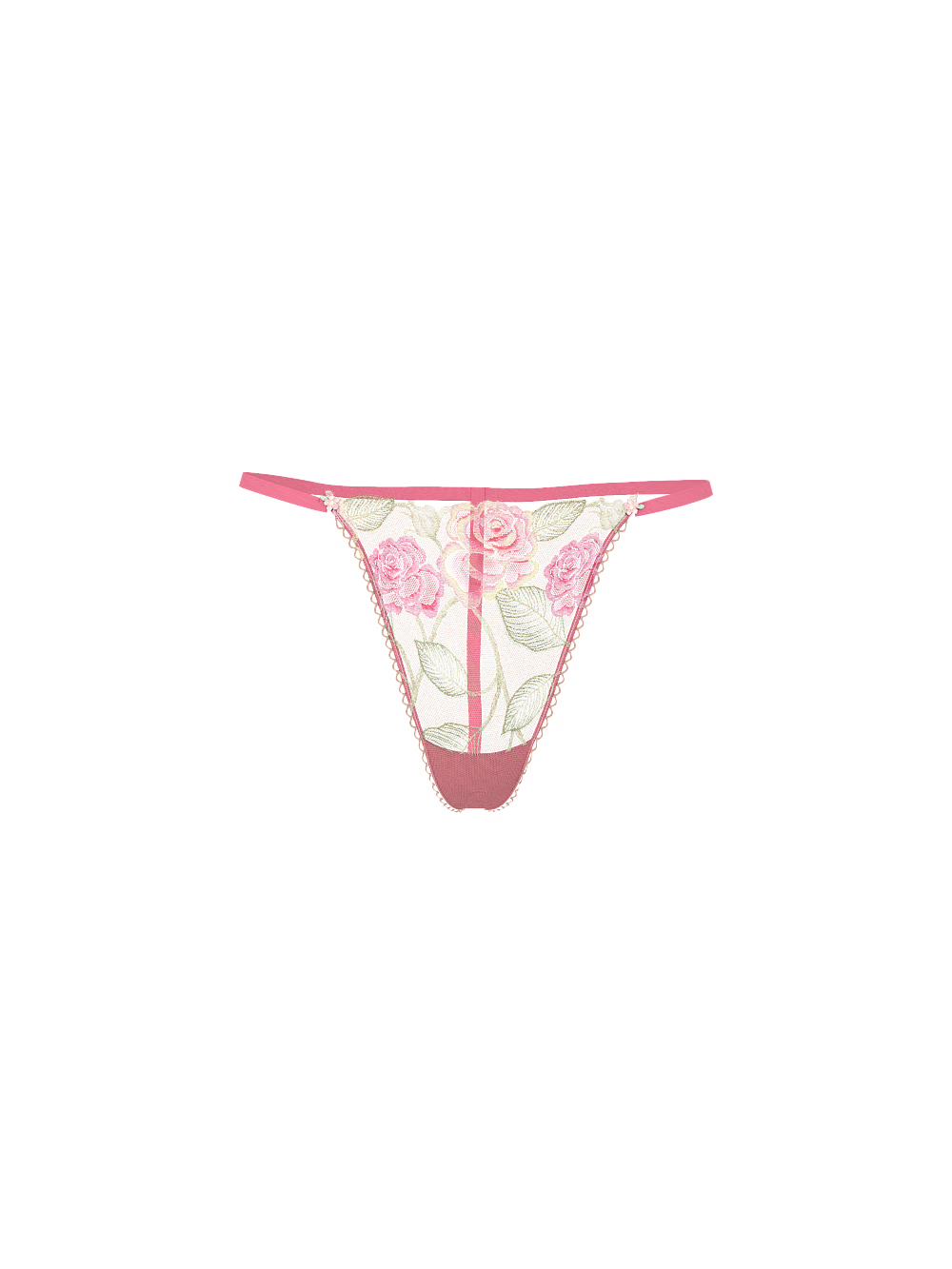 Victoria's Secret Dream Angels Sweet Melody V-String Panty – Melody Broderie