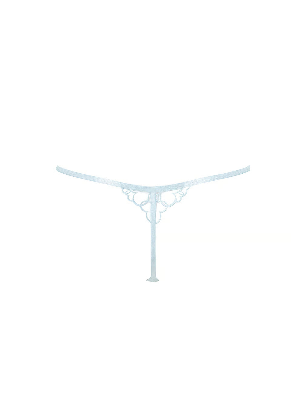 Victoria’s Secret Bluebella Valentina Tanga-Höschen – Eiswasserblau