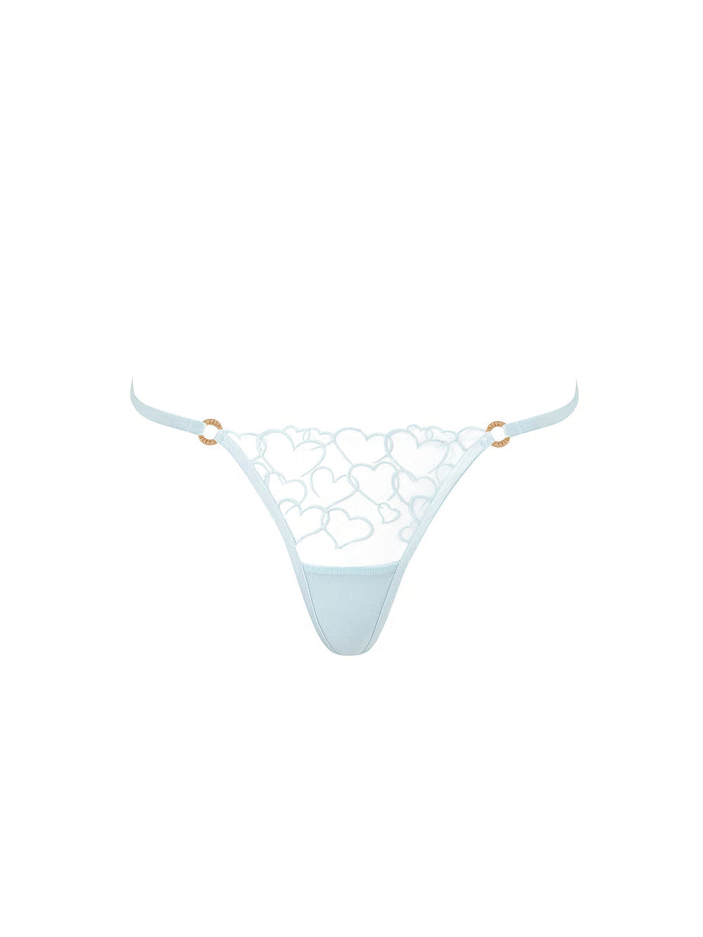 Victoria’s Secret Bluebella Valentina Tanga-Höschen – Eiswasserblau