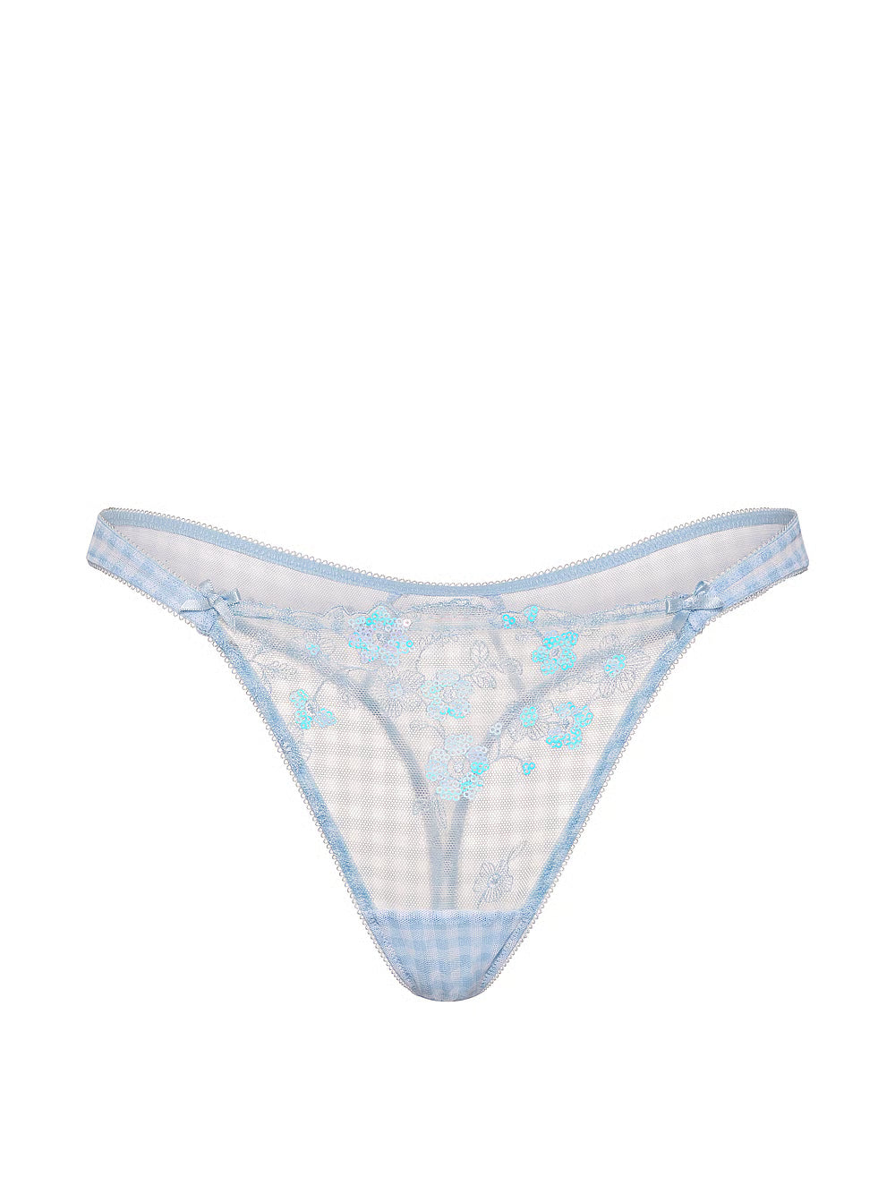 Victoria's Secret Vichy broderie maille string culotte – Vichy broderie