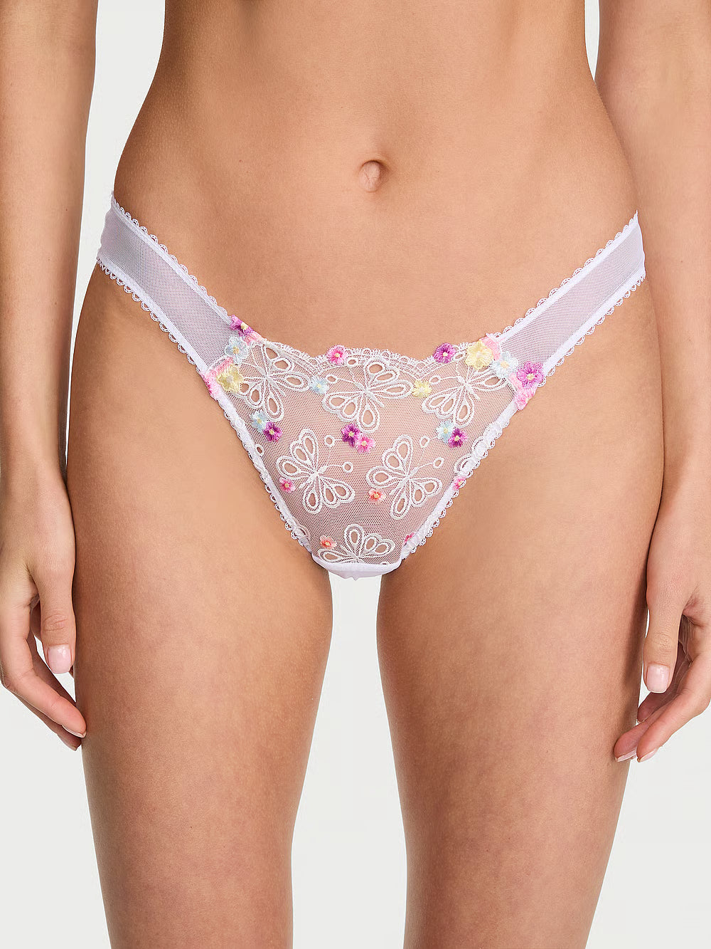 Mutandine brasiliane con ricamo farfalle di Victoria's Secret Dream Angels – Brasiliano con ricamo di farfalle