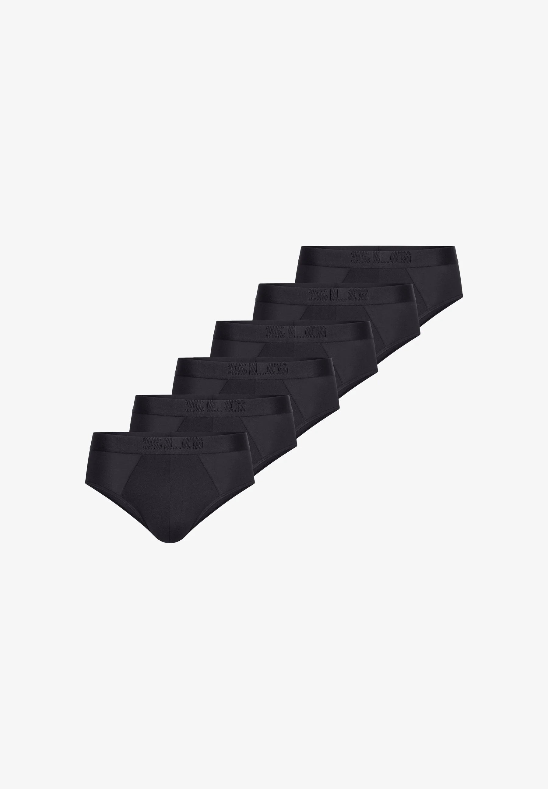Lot de 6 slips Sloggi Base Soft – Noir