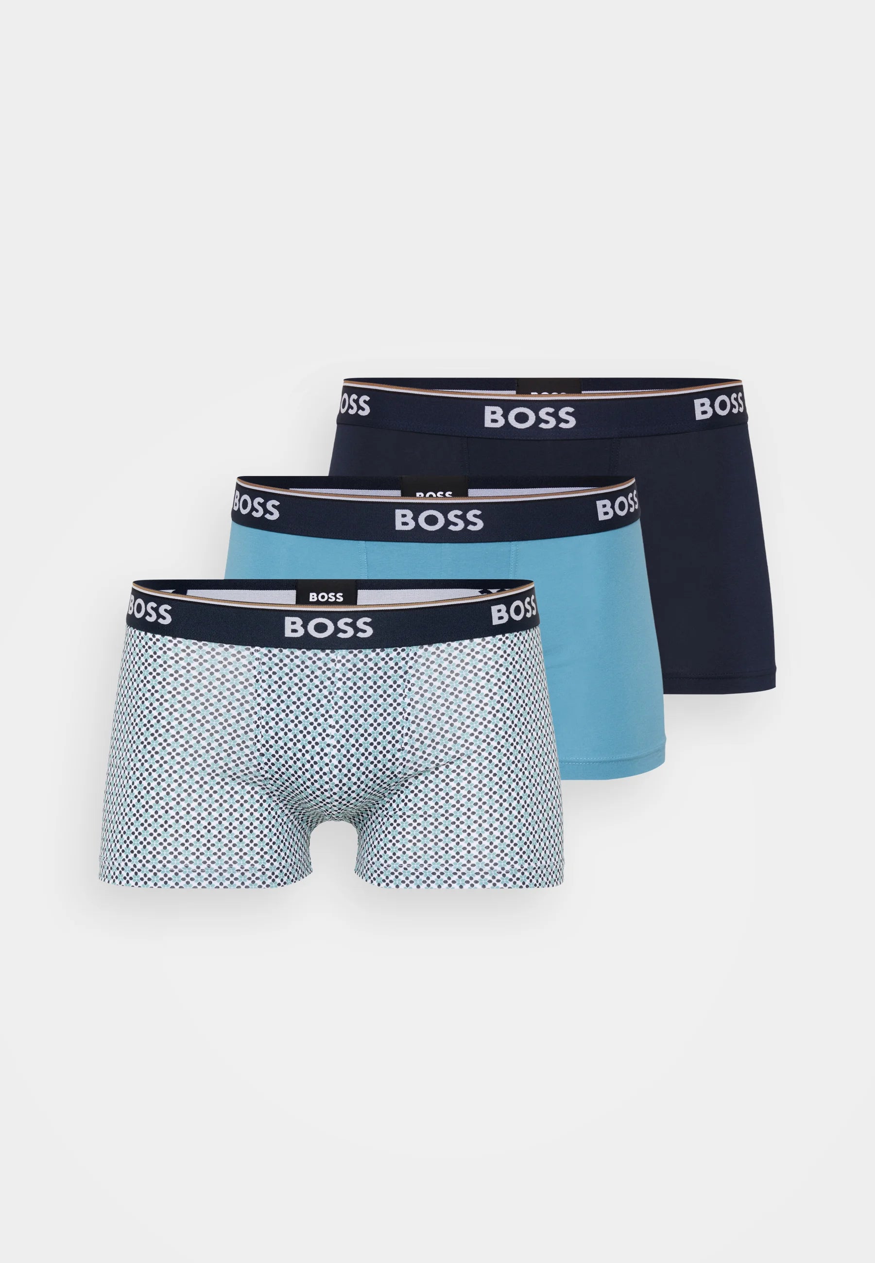 Zestaw 3 zestawów BOSS Trunk Power – spodnie – otwarte Różne