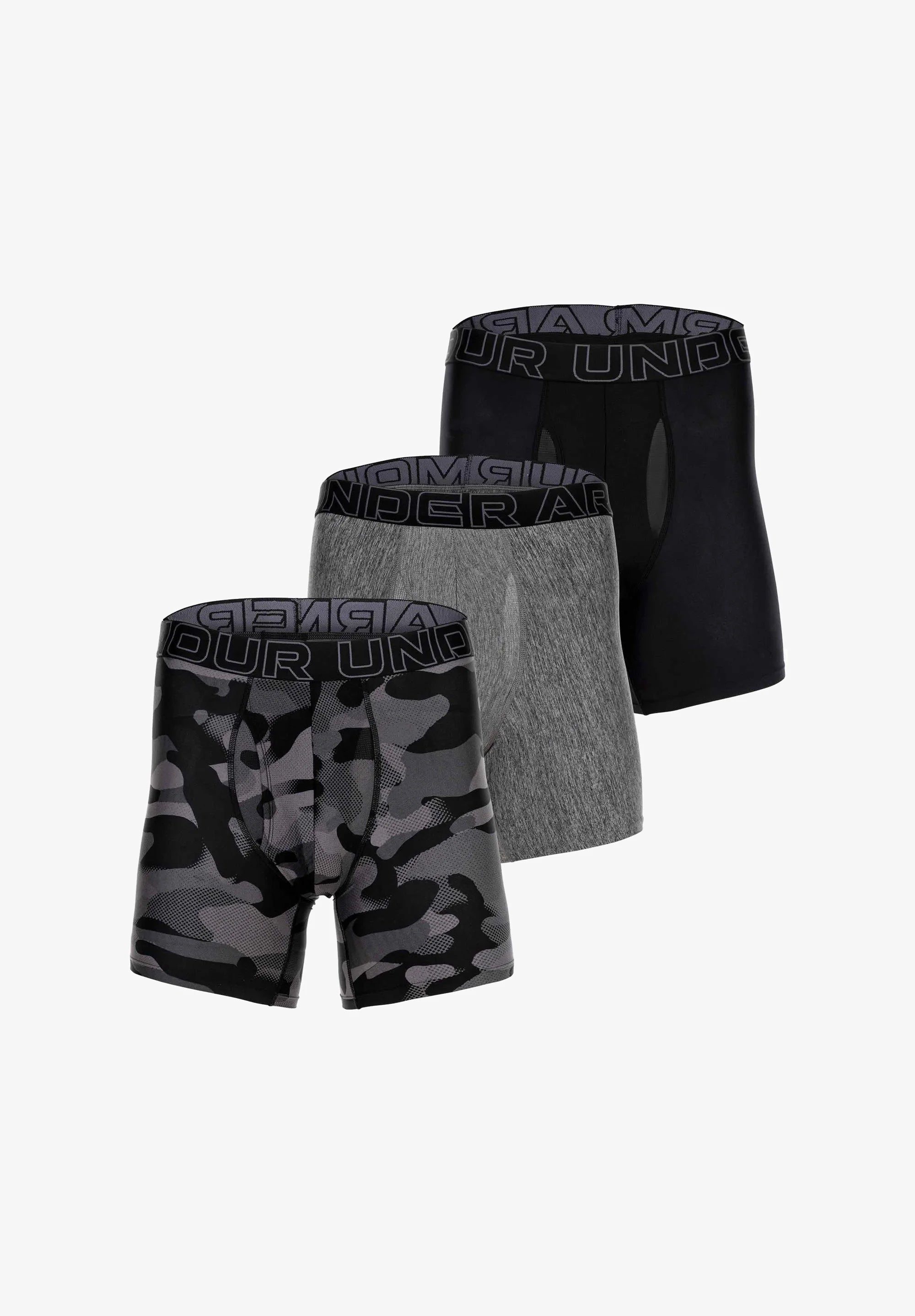 Spodnie Under Armour Performance – 3 szt. – Neo Camo Black, Black, Castlerock Heather