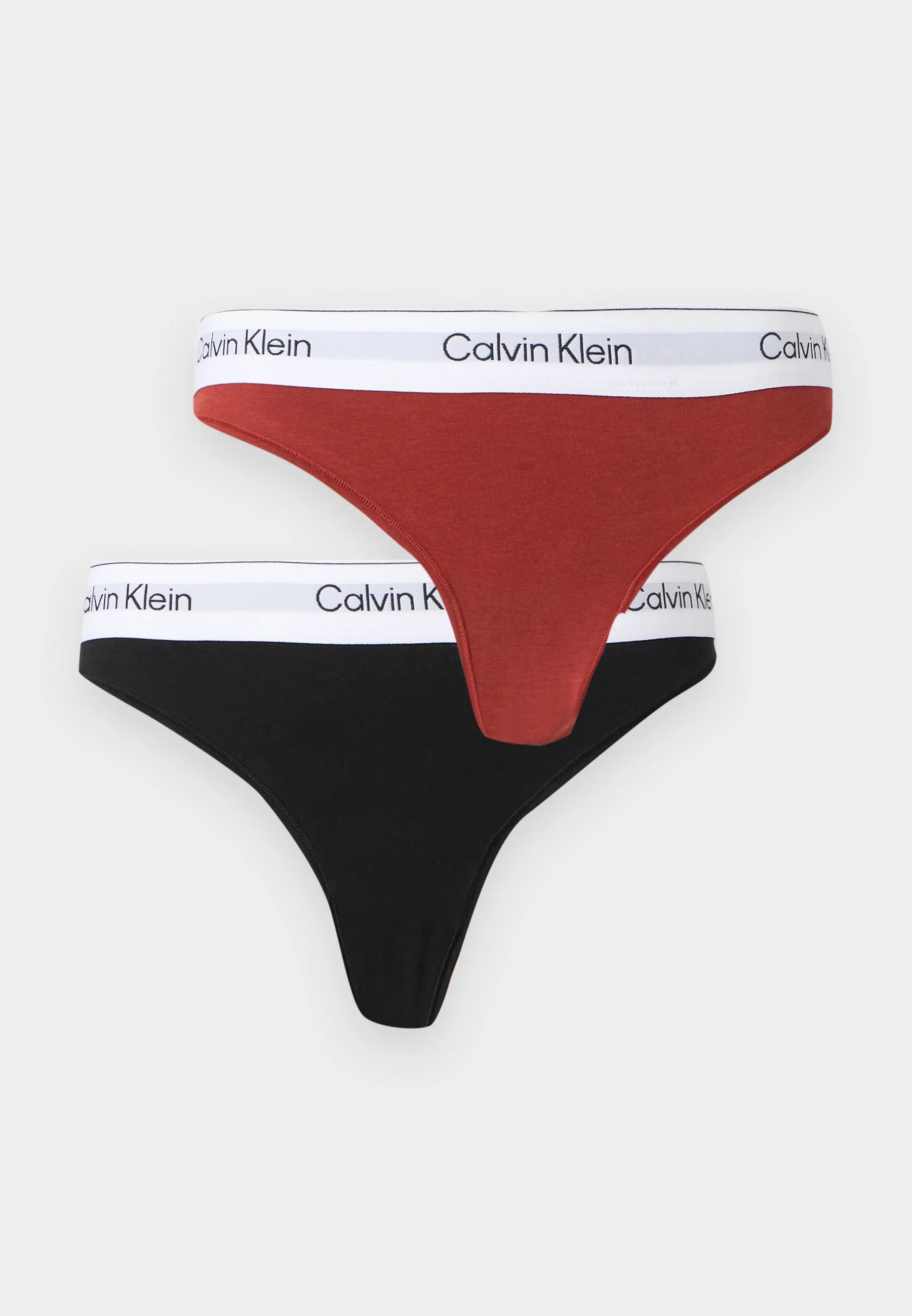 Lot de 2 tongs Calvin Klein – Noir, huile de piment