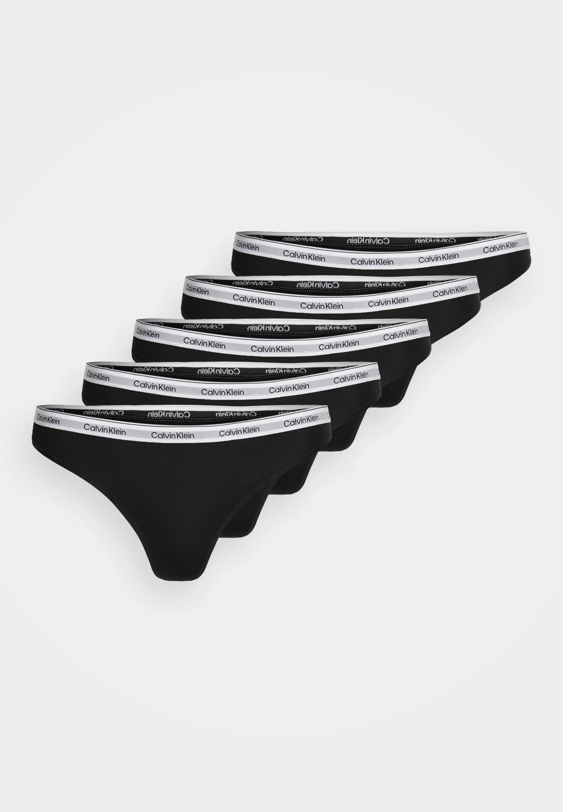 Calvin Klein Icon Logo Briefs – 5 Pack, Black