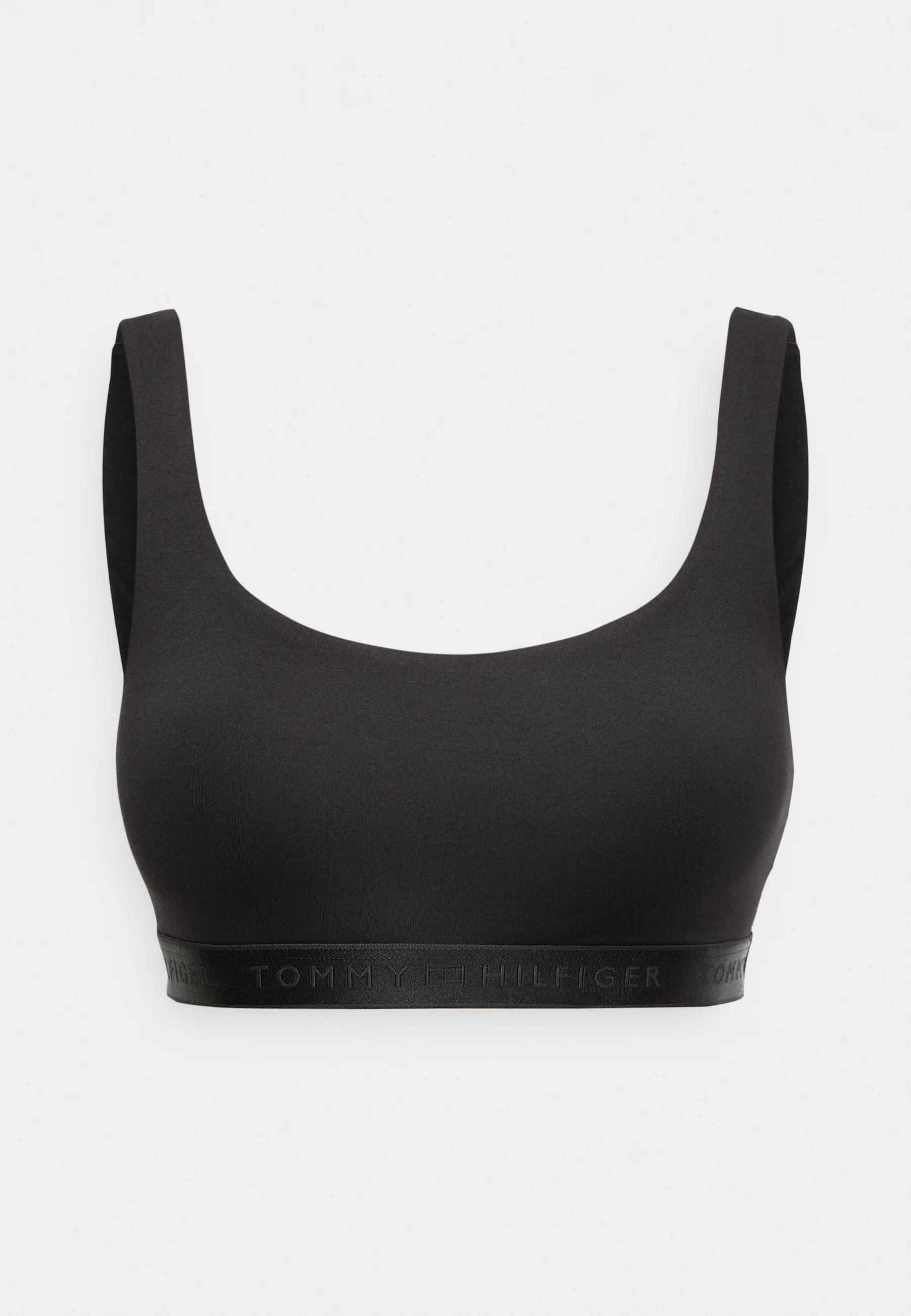 Soft Bralette Bralette podprsenka s moderním logem Tommy Hilfiger – černá