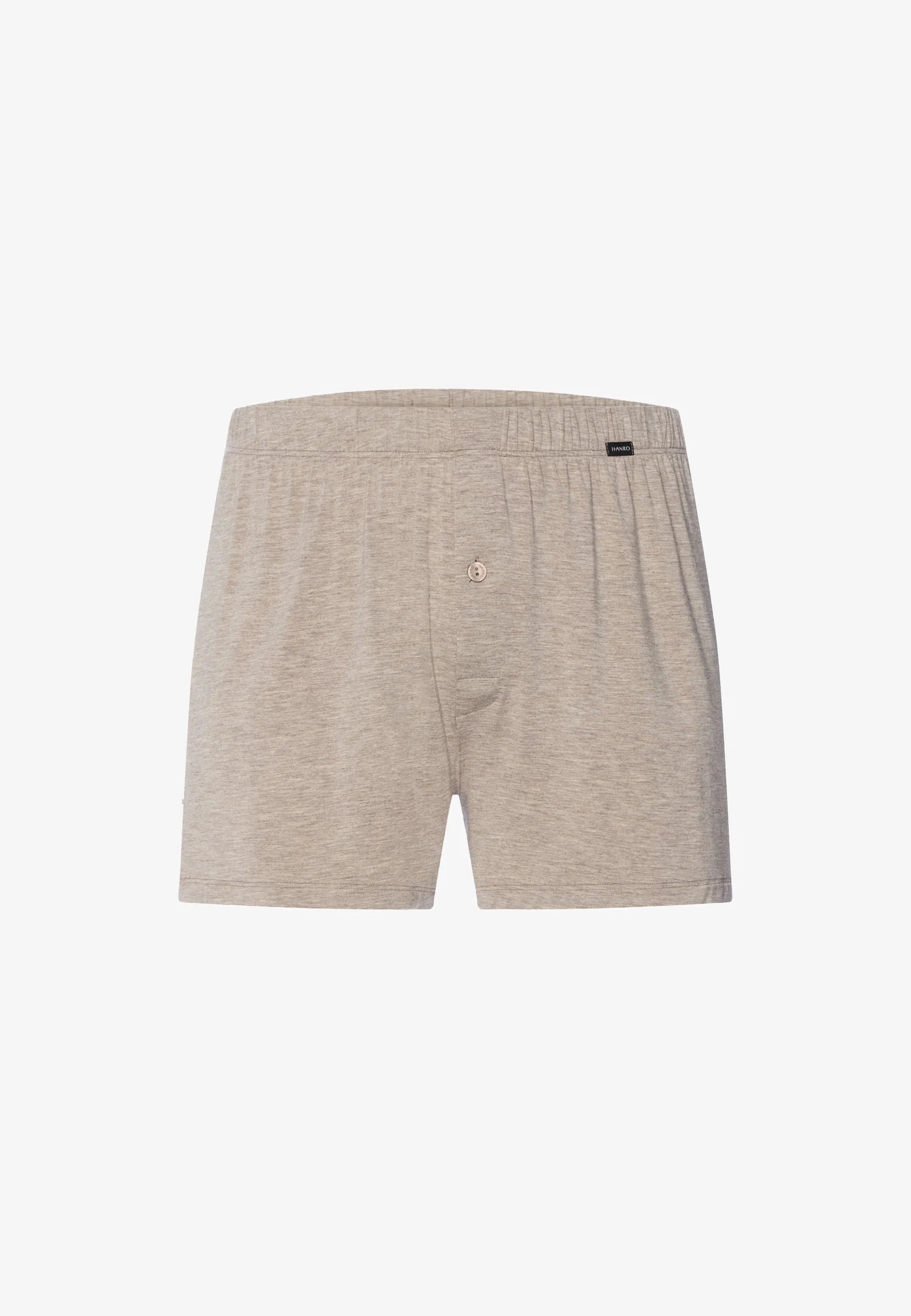 Boxerky HANRO CASUALS DAY – Hazelnut Melange