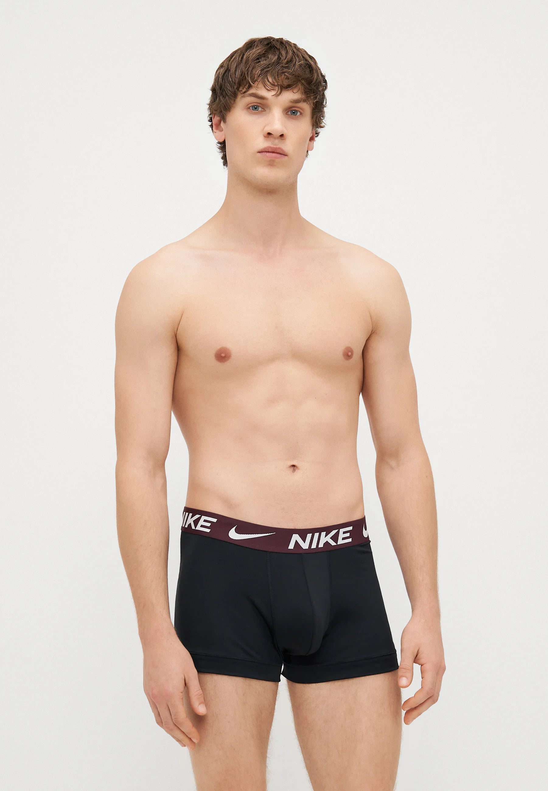 Nike Underwear Trunk 3 Pack – Black, Orange, Wolf Grey, Burgundy