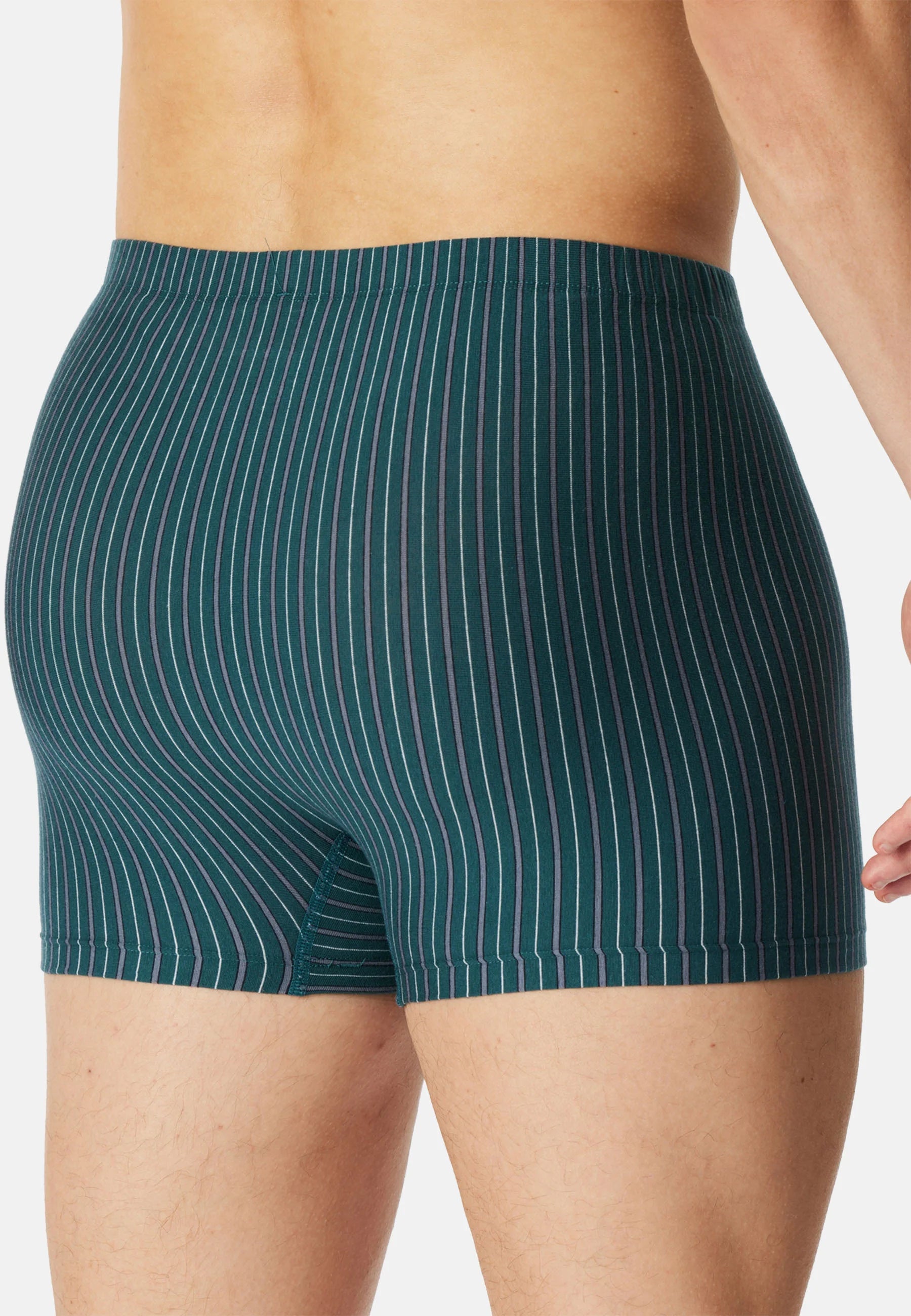 Schiesser 95 5 Lot de 6 boxers – Bleu foncé, Turquoise
