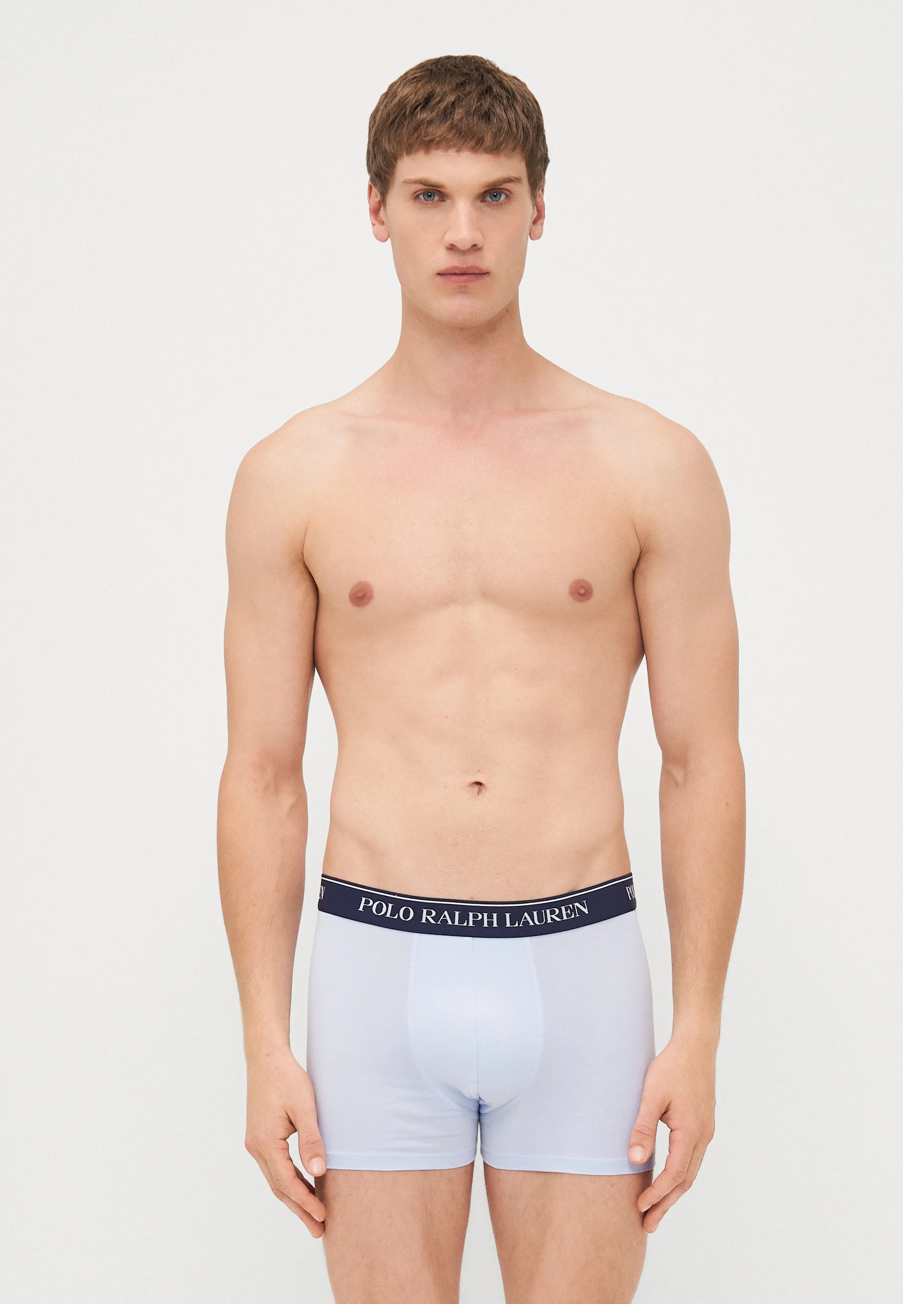 Polo Ralph Lauren Cotton Stretch Trunks – 5 Pack – White, Pink, Light Blue, Berry, Navy