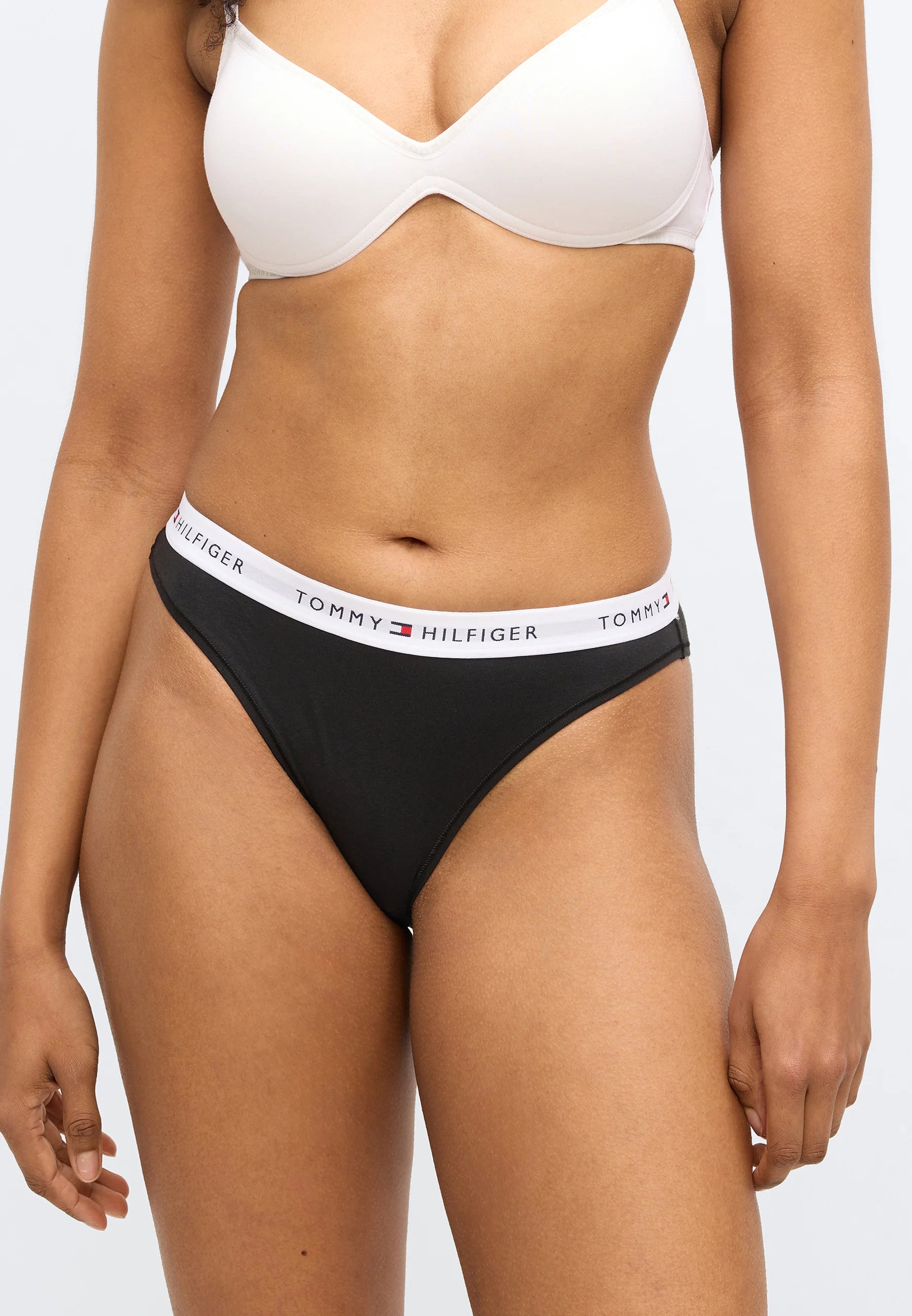 Tommy Hilfiger Briefs – 3 Pack, Medium Grey Heather, White, Black