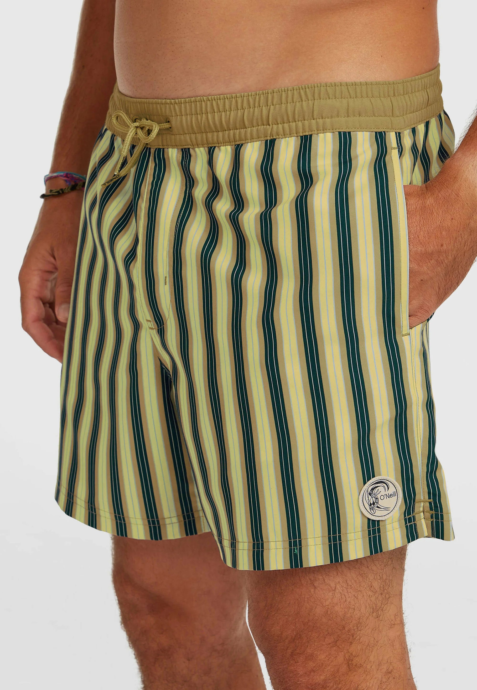 Short de bain O’Neill Originals Stripe – Jaune Originals Stripe